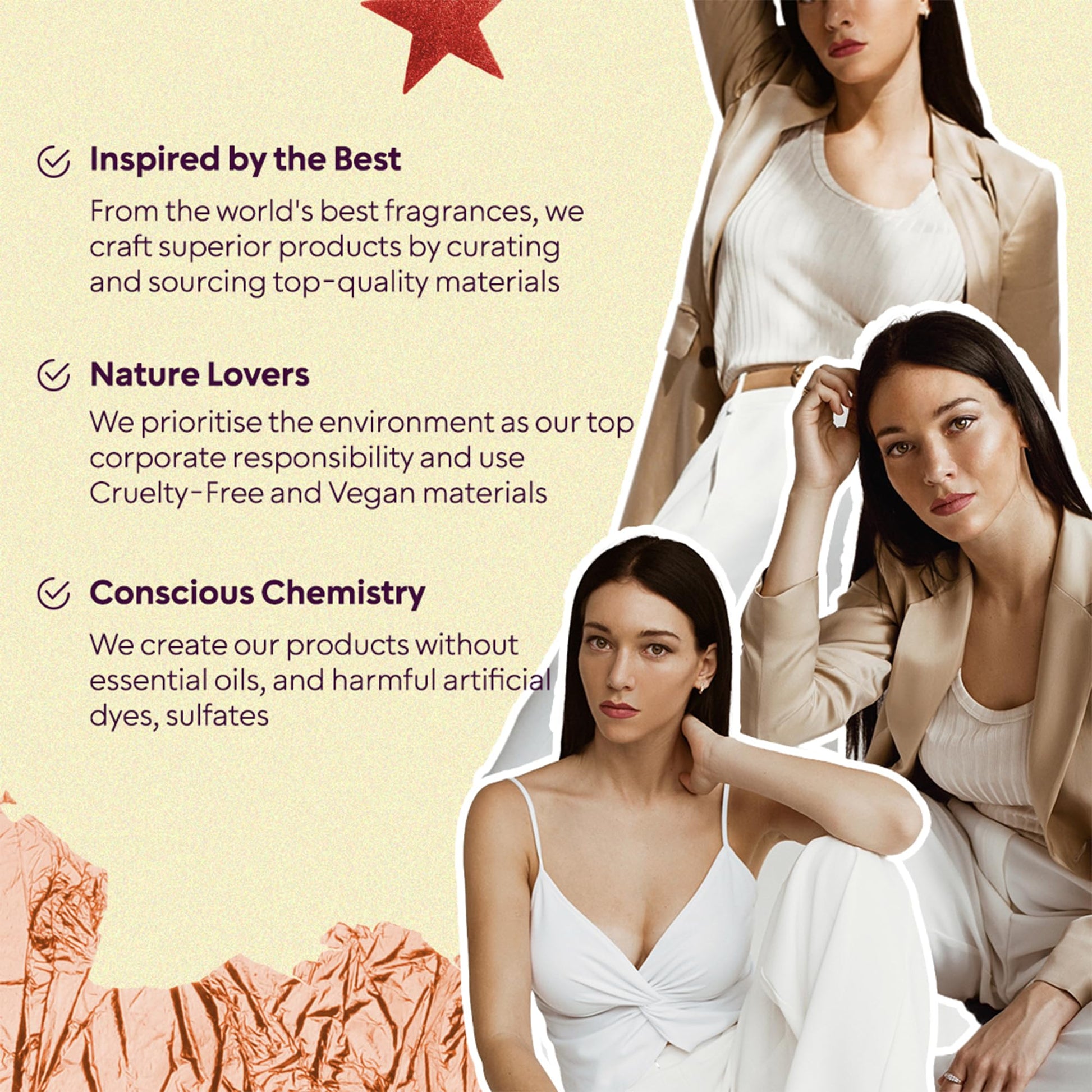 BellaVita Luxury Women's Perfume Gift Set (4x20ml) | Notes of Floral, Sweet, Spicey Red Fruit, Vanilla & Musk | DATE, SENORITA, GLAM & ROSE | French Parfum Collection Gift Set - Medaid International