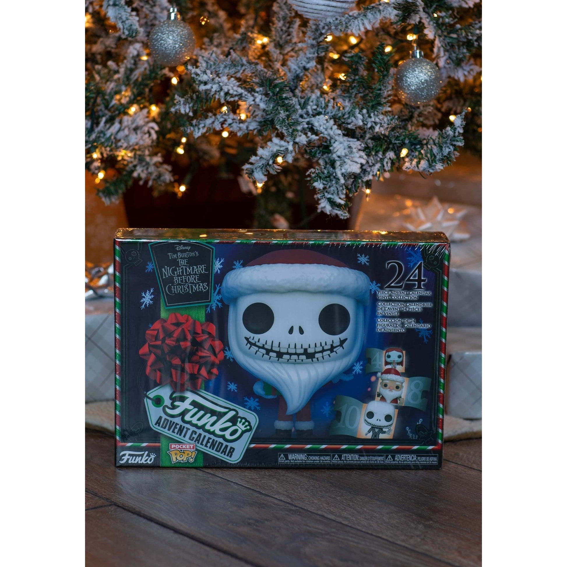 Funko Pop! Advent Calendar: The Nightmare Before Christmas - 24 Days of Surprises - Collectible Vinyl Mini Figures - Mystery Box - Gift Idea - Holiday Present for Kids - Christmas Countdown - Medaid International