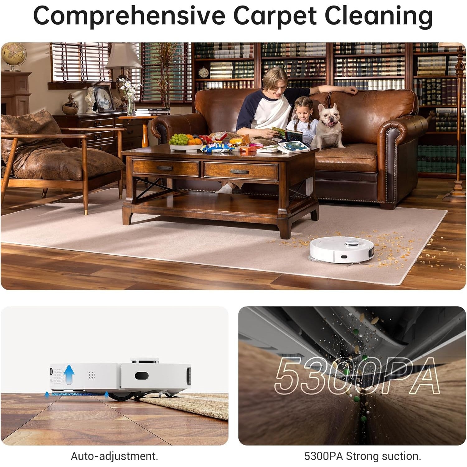 L10s Ultra Robot Vacuum Cleaner, White - Medaid International