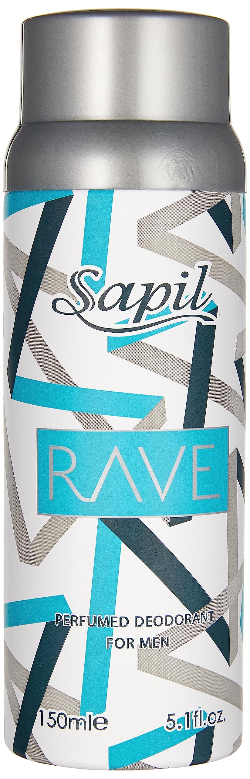 Sapil Rave Perfume for Men Giftset - Long-Lasting Dubai Perfume for Men - Fresh Spicy Aromatic EDT 3.4 Oz + Deodorant 5.1 Oz - Arabic Cologne for Men - Ideal for Everyday Use and Gifting - Medaid International