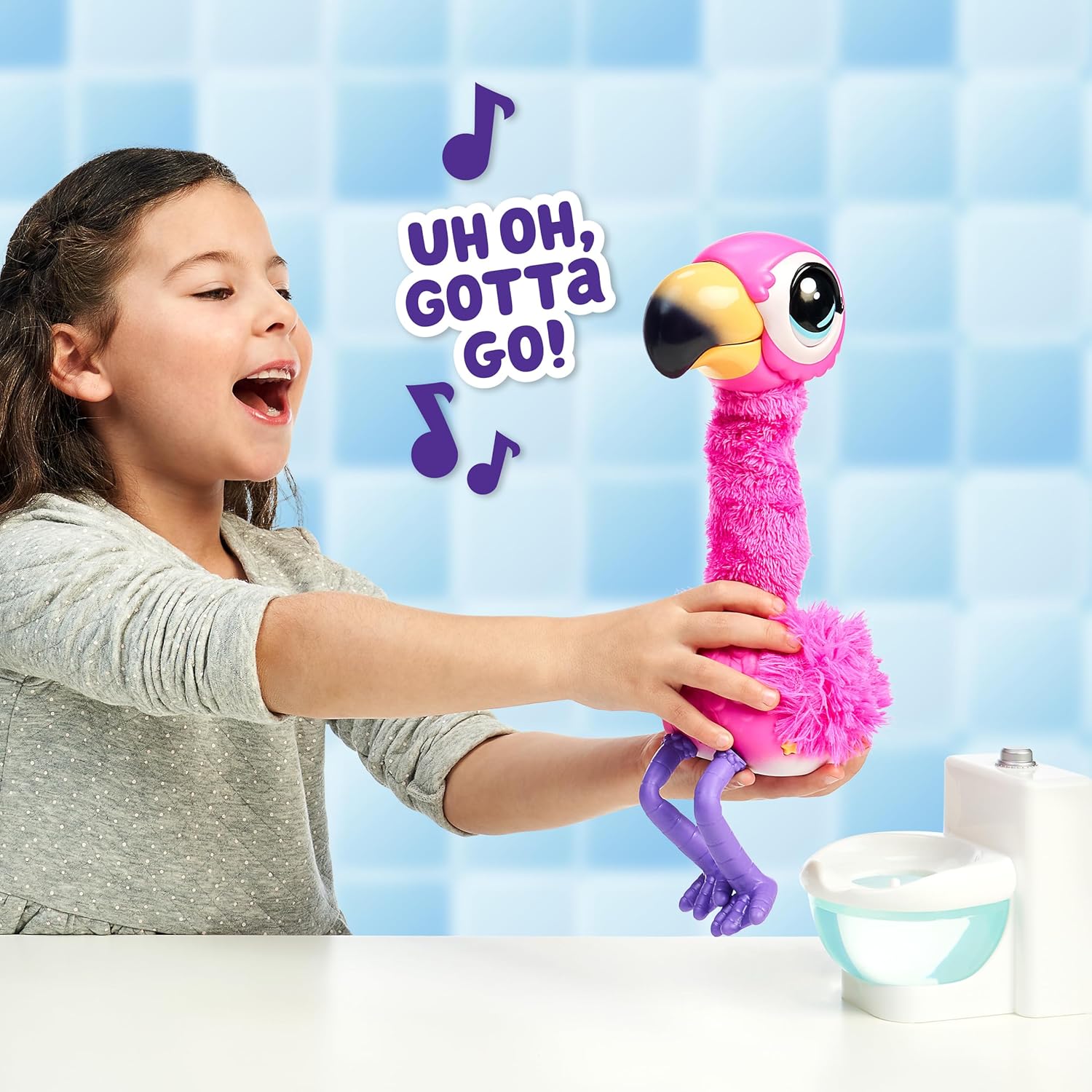 Viral pet flamingo GOTTA GO toy - Medaid International