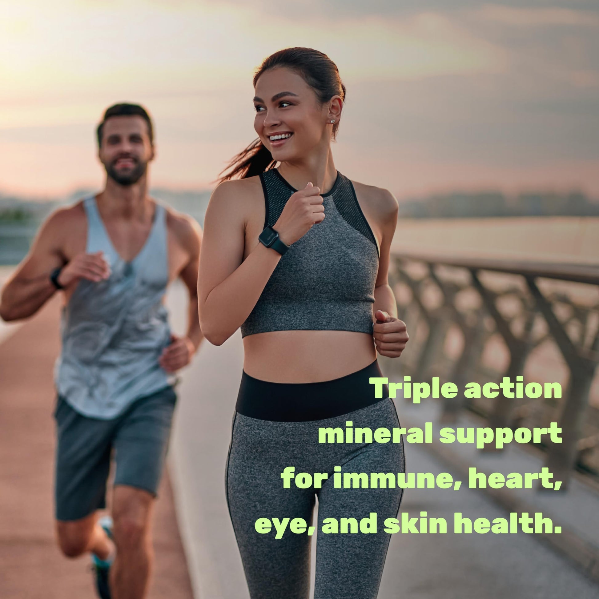 Deal Supplement Zinc 50mg with Selenium + Copper, 240 Capsules, 8 Month Supply, 3 in 1 Mineral Formula, Zinc Picolinate Complex Supplement, Supports Healthy Immune System for Adults and Kids - Medaid International