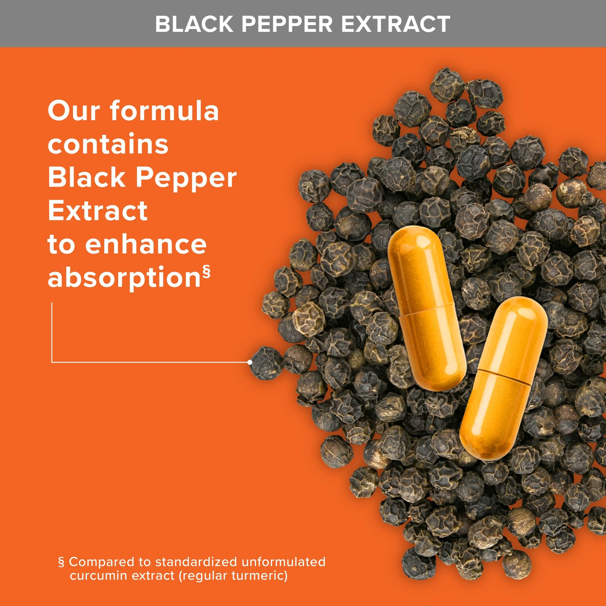 Qunol Turmeric Curcumin with Black Pepper & Ginger, 2400mg Turmeric Extract with 95% Curcuminoids, Extra Strength Supplement, Enhanced Absorption, Joint Support Supplement, 105 Count - Medaid International