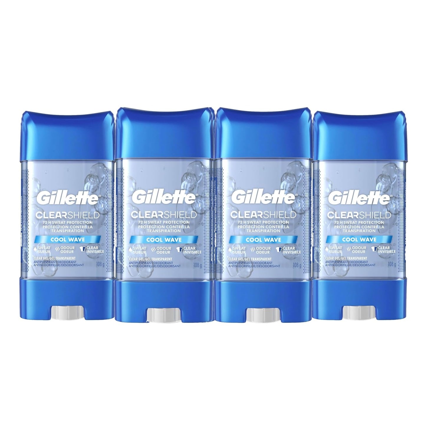 Gillette Series 3X Action Shave Gel, Sensitive Twin Pack, 7 Oz (Pack of 2) - Medaid