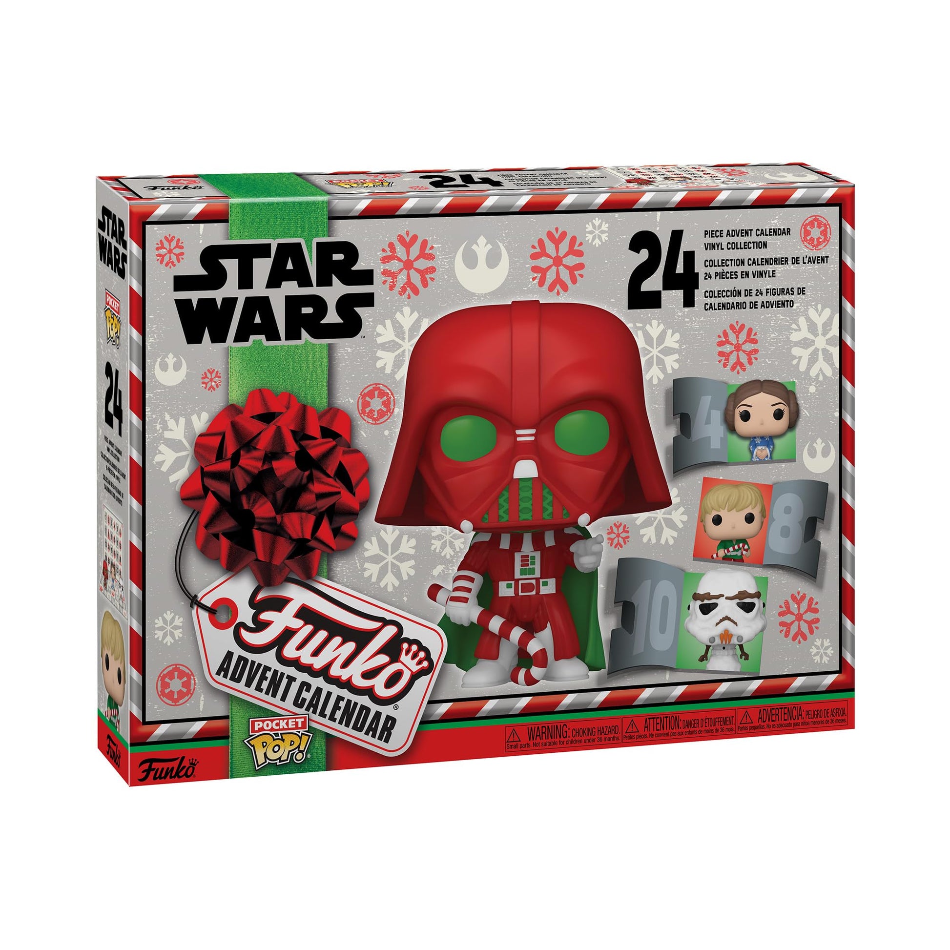 Funko Pop! Advent Calendar: Star Wars - 24 Days of Surprises - Collectible Vinyl Mini Figures - Mystery Box - Gift Idea - Holiday Present for Girls, Boys & Kids - Christmas Countdown - Medaid International