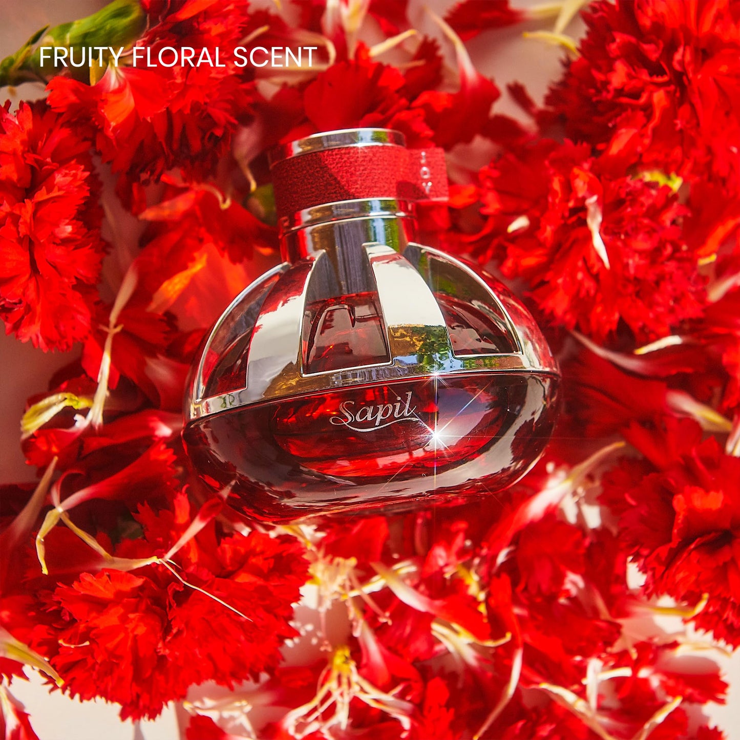 Sapil Joy Eau de Parfum for Women – Long-lasting Dubai Perfume – Fruity, Floral, Musky & Vanilla Scent – Luxurious Arabic Perfume for Women – 3.4 Oz (100 ml) – Affordable Luxury for Daily&Evening Wear - Medaid International