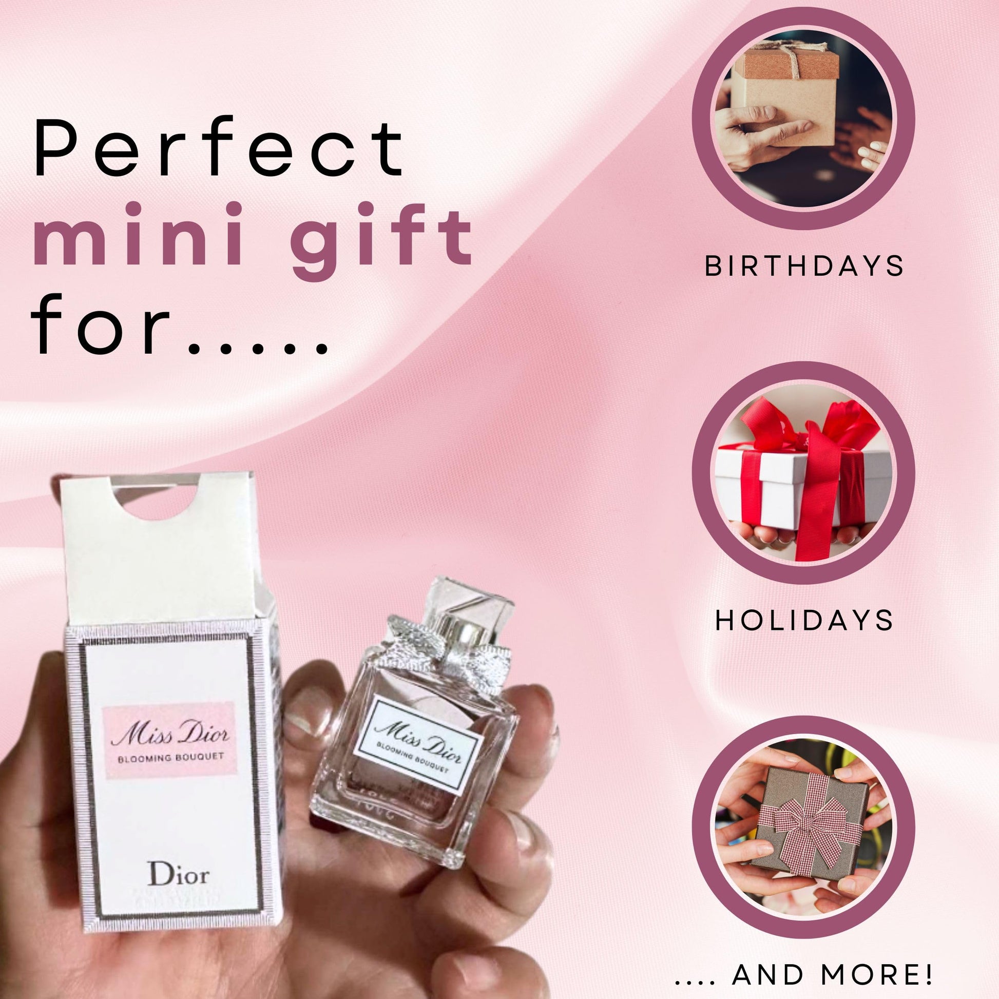 Dior Miss Dior Blooming Bouquet for Women Eau de Toilette Splash, 0.17 Ounce - Medaid International