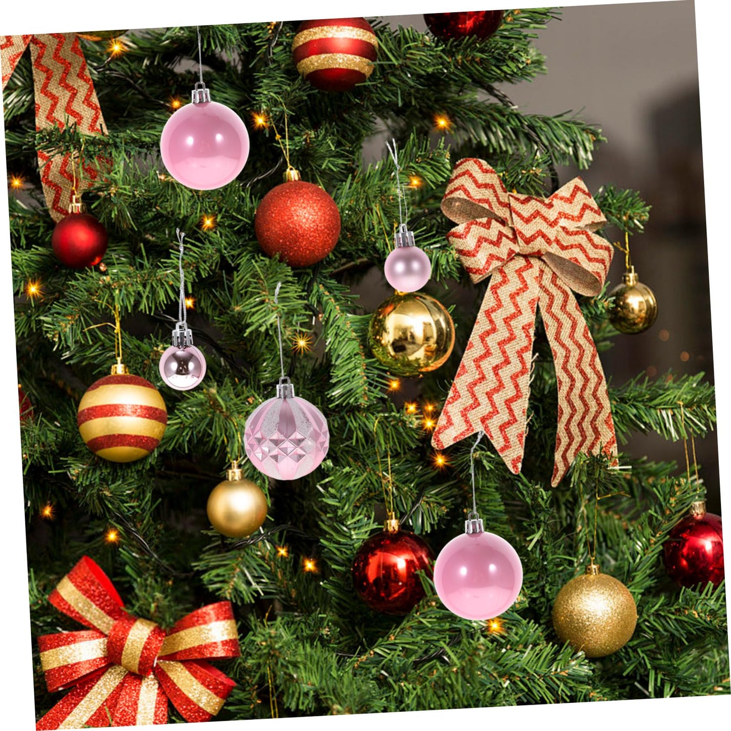 Outdoor Christmas Ornaments Ball Decorations Xmas Tree Balls - Medaid International