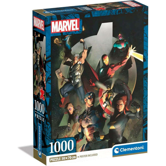 Puzzle 1000 Pieces, Avengers - Medaid International