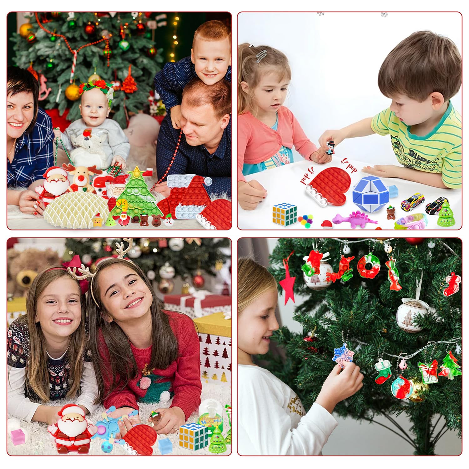 Fidget Advent Calendars 2025 For Kids,24 Days of Surprises Fidget Toys, Christmas Countdown Advent Calendars,Xmas Party Favors Stocking Stuffer Gifts Sensory Toy Surprise Gifts For Boys Girls - Medaid International