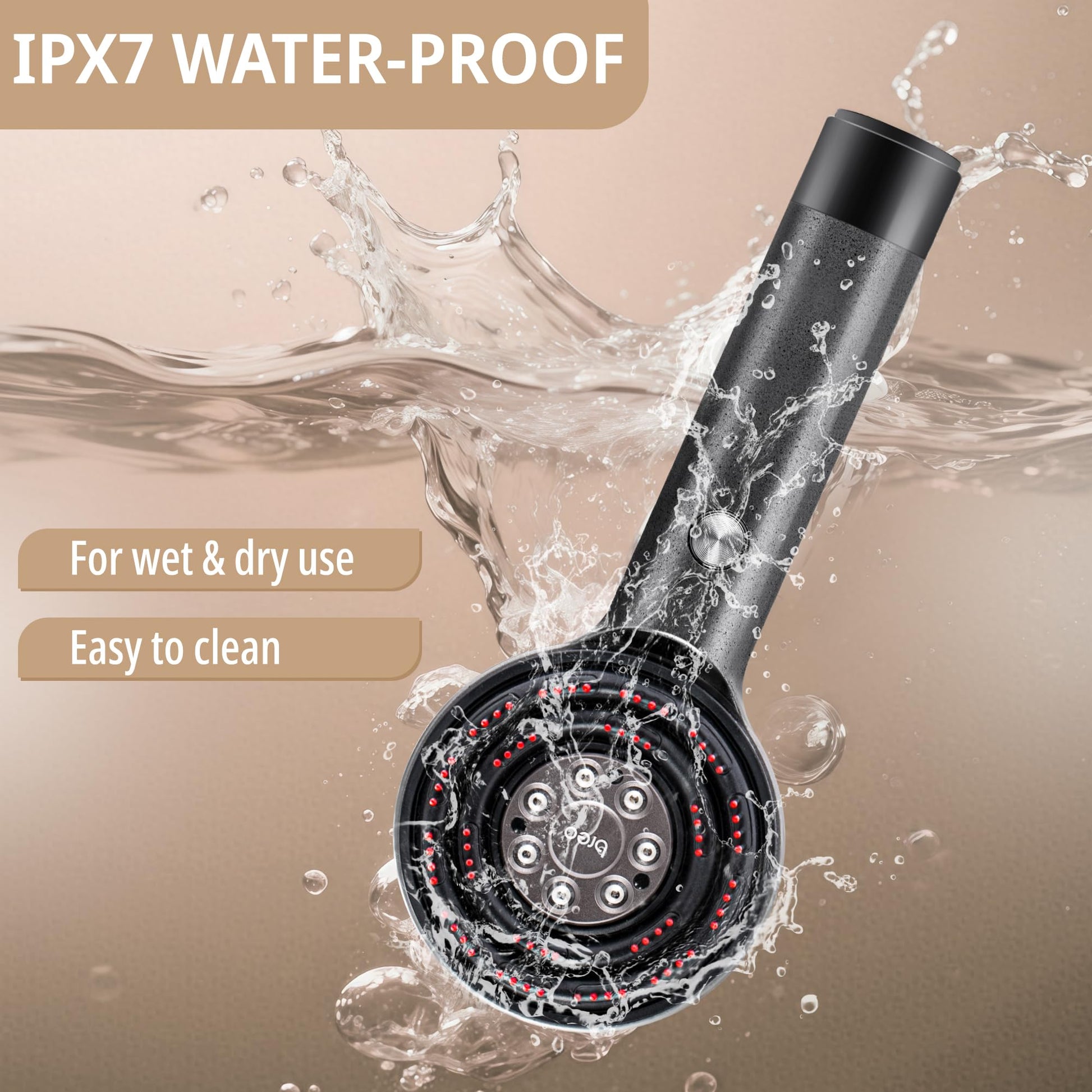 Breo Scalp 3L Laser Hair Growth Comb with 650nm Infrared Technology, 360° Scalp Massager, Waterproof Design, Effective Scalp Stimulation and Hair Regrowth - Medaid International