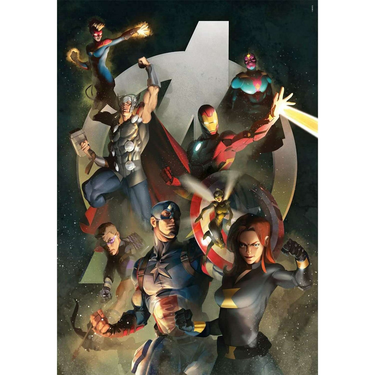 Puzzle 1000 Pieces, Avengers - Medaid International