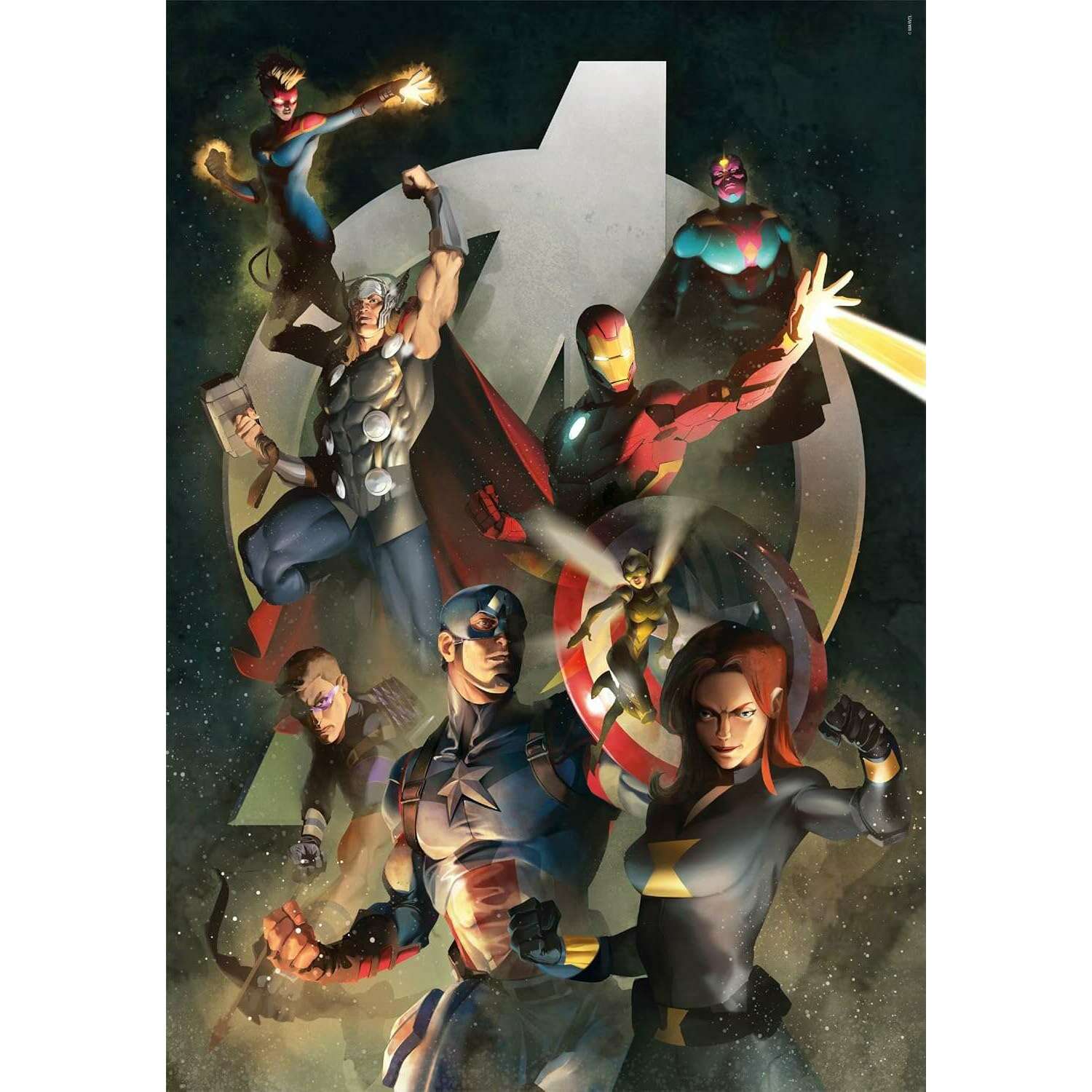 Puzzle 1000 Pieces, Avengers - Medaid International