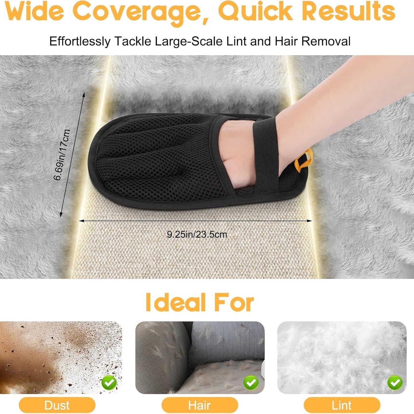 Pet Hair Removal Gloves - Medaid International