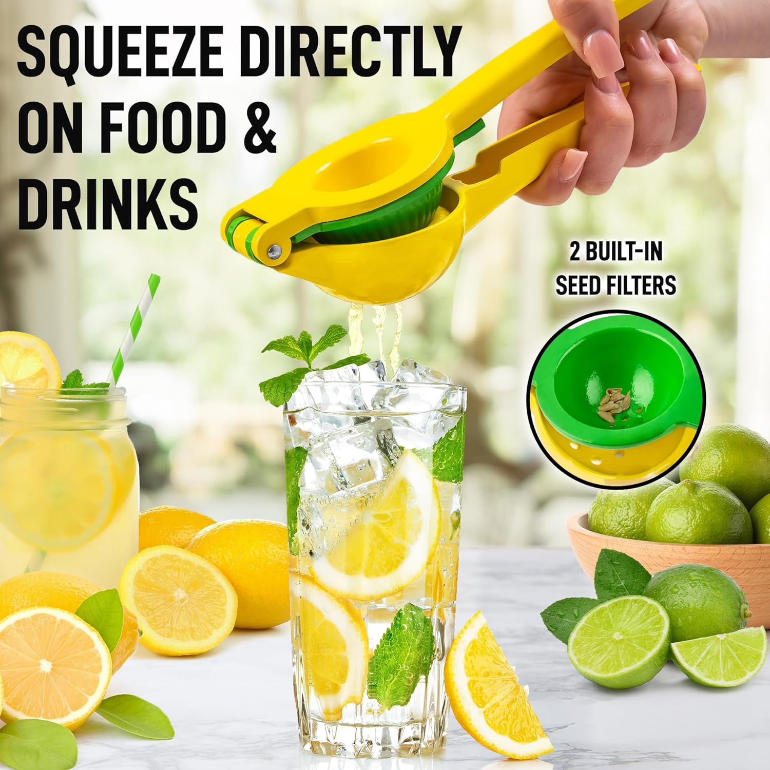 Lemon lime squeezer best sale