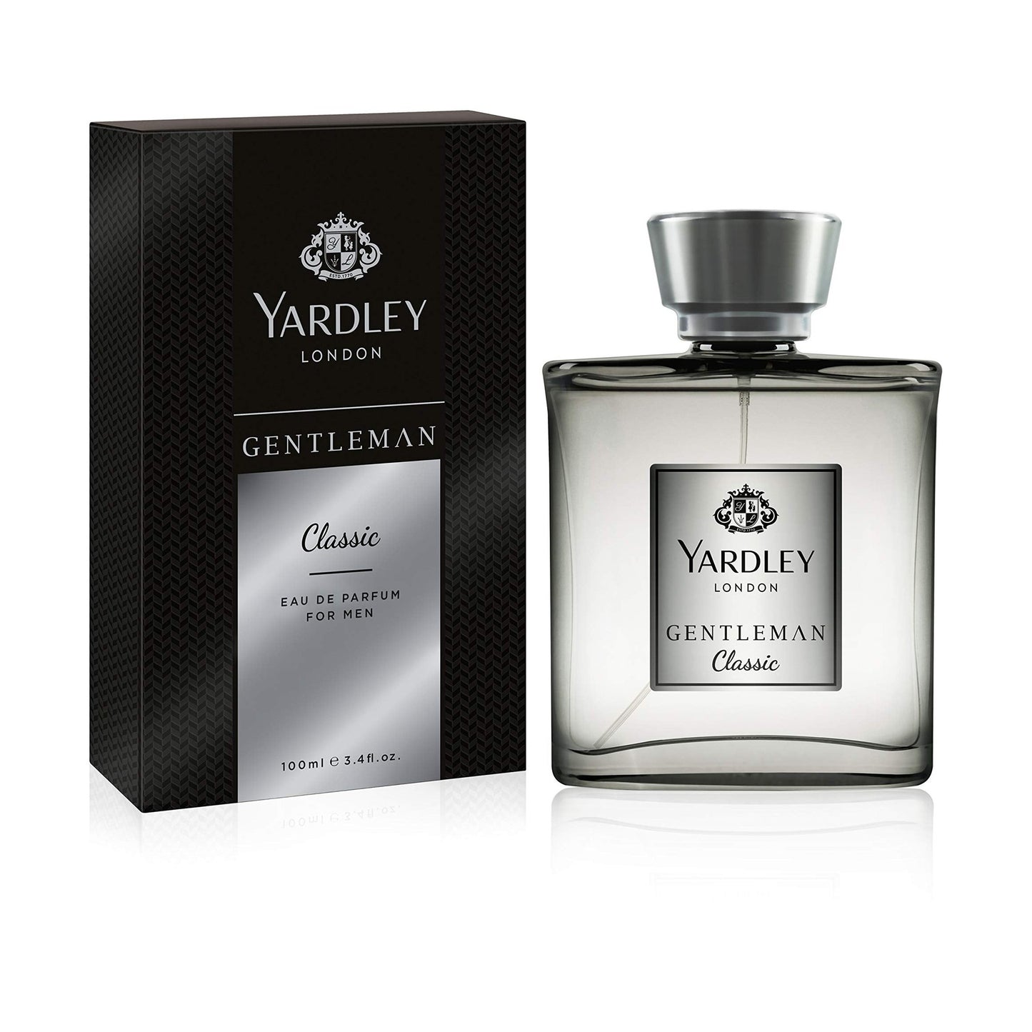 Yardley of London Gentleman Eau de Toilette Spray, Classic, 3.4 Ounce - Medaid International