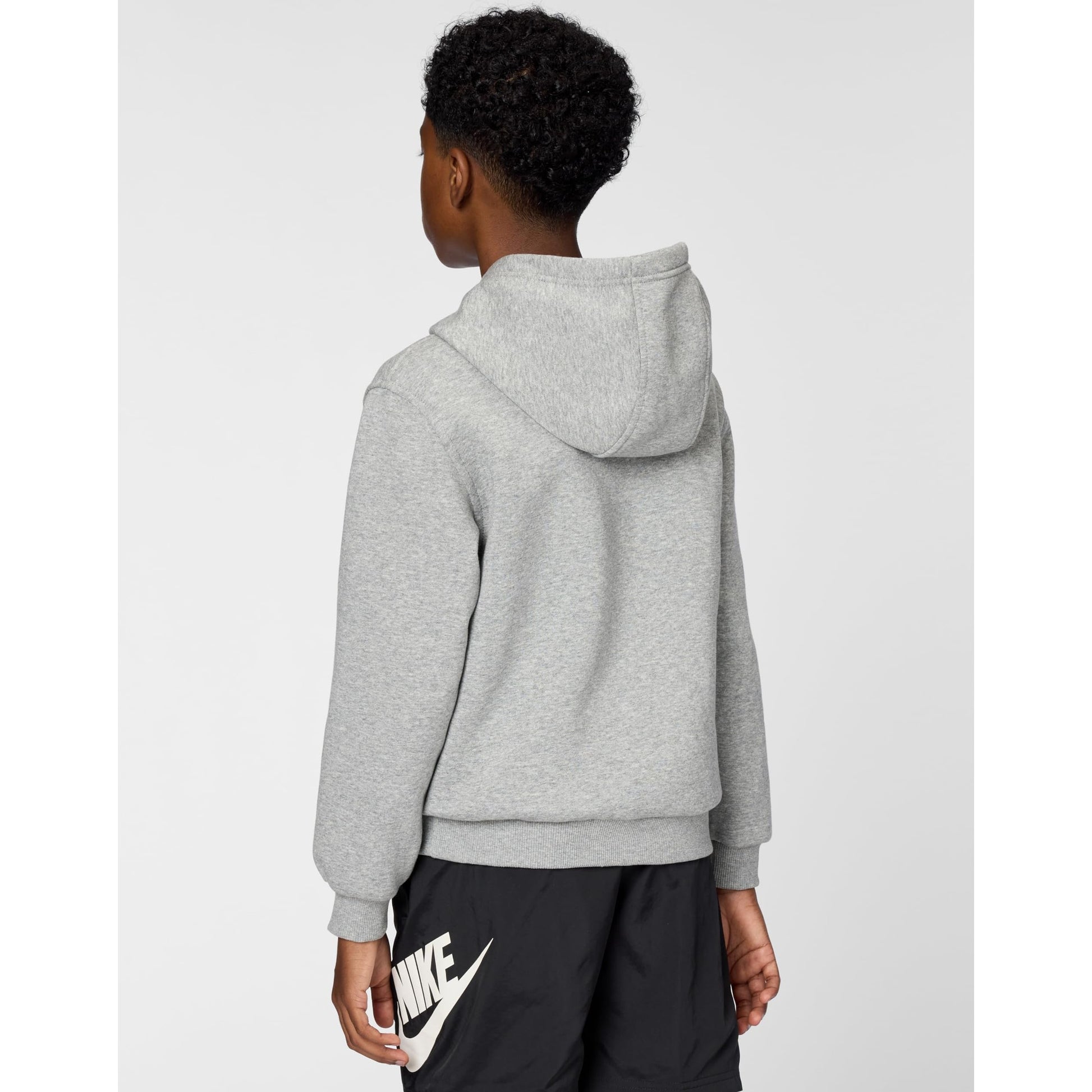 Nike Kids' Big Sportswear Club, Dark Grey Heather/White - Medaid International
