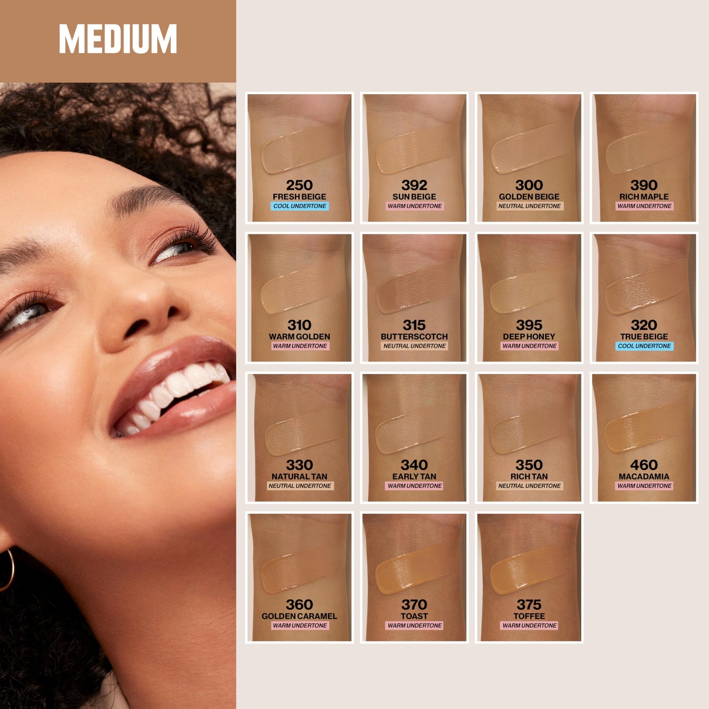 Revlon Liquid Foundation, ColorStay Face Makeup for Combination & Oily Skin, SPF 15, Medium-Full Coverage with Matte Finish, 370 Toast, 1 Fl Oz - Medaid International