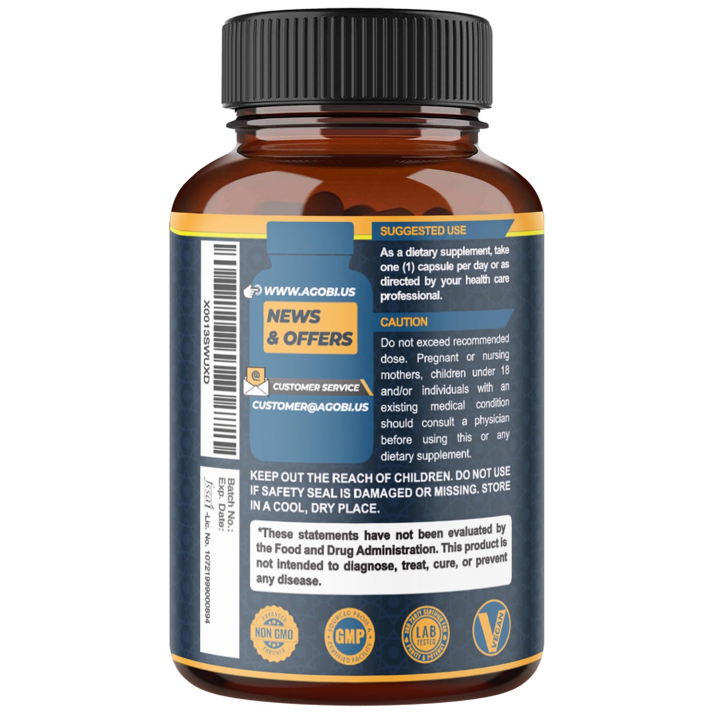 240 Capsules - 8 Month Supply - 7in1 with Fenugreek, Maca, Turmeric, Rhodiola, Ginger, and Black Pepper - Mood, Strength, Spirit and Energy Support Supplement - Medaid International