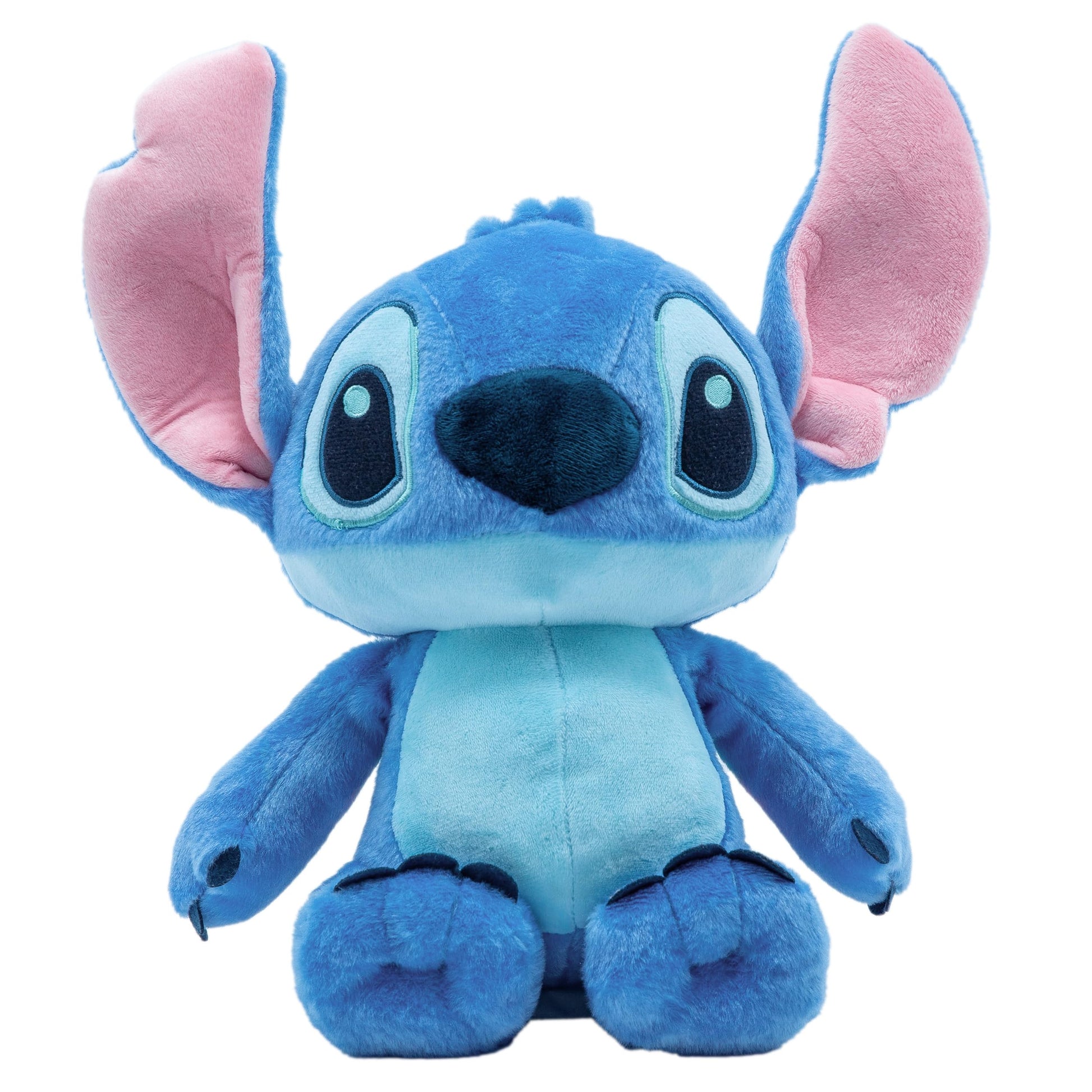 Disney Baby Lilo & Stitch Soft Huggable Stuffed Animal Cute Plush Toy for Toddler Boys and Girls, Gift for Kids, Blue Stitch 15 Inches - Medaid International