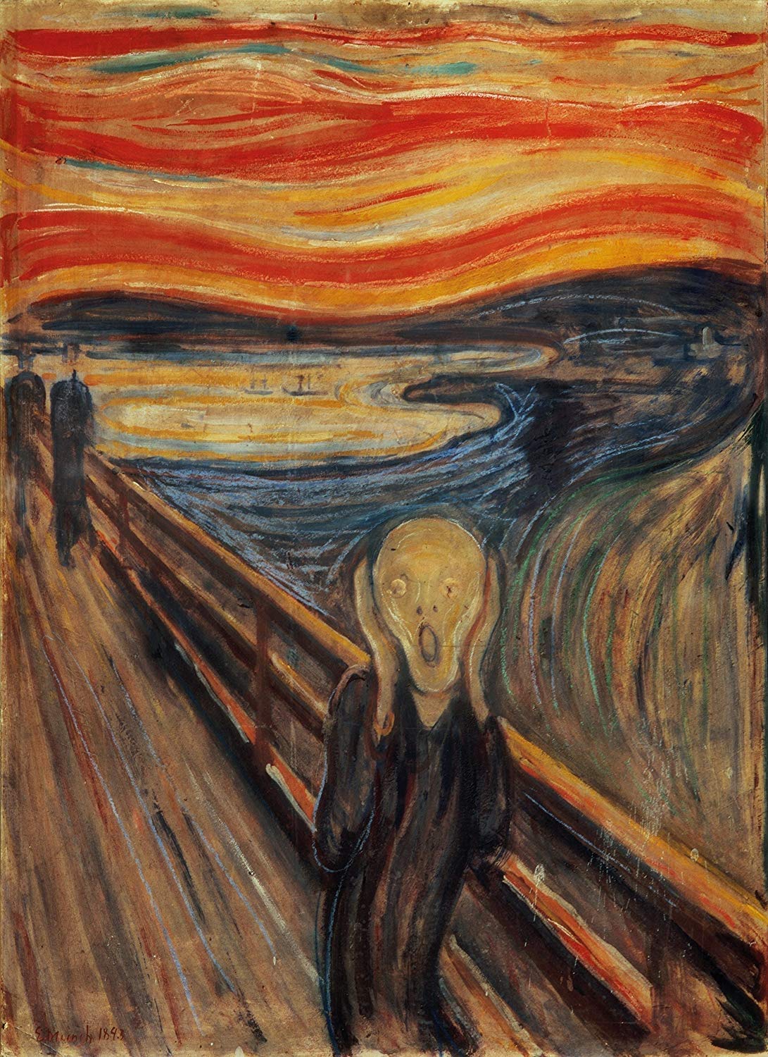 Puzzle 1000 Compact Museum L'Urlo Di Munch - Medaid International