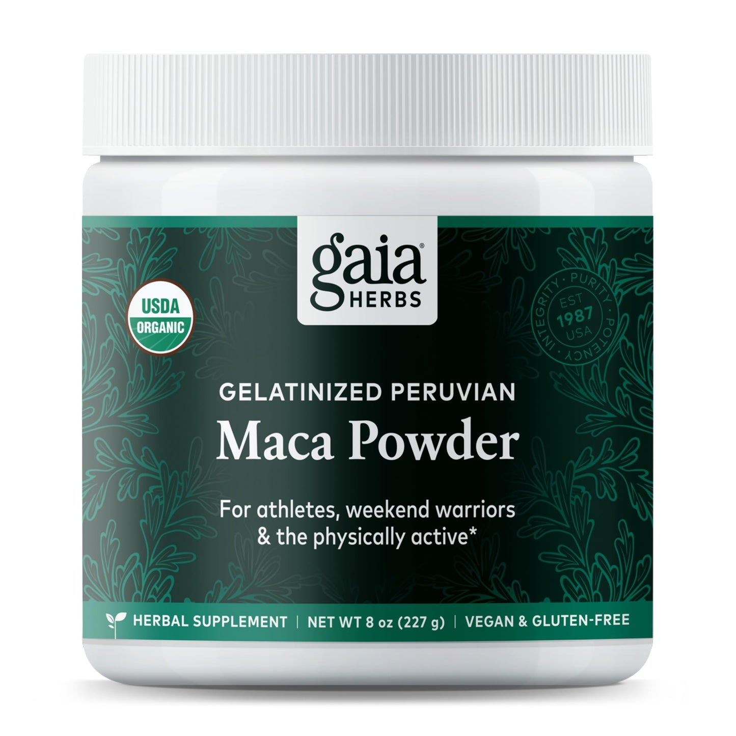 Gaia Herbs Maca Powder - Natural Energy Supplement - Supports and Maintains Healthy Energy and Stamina - Made with USDA Certified Organic Maca Root (Lepidium meyenii) - 8 Oz (69-Day Supply) - Medaid International