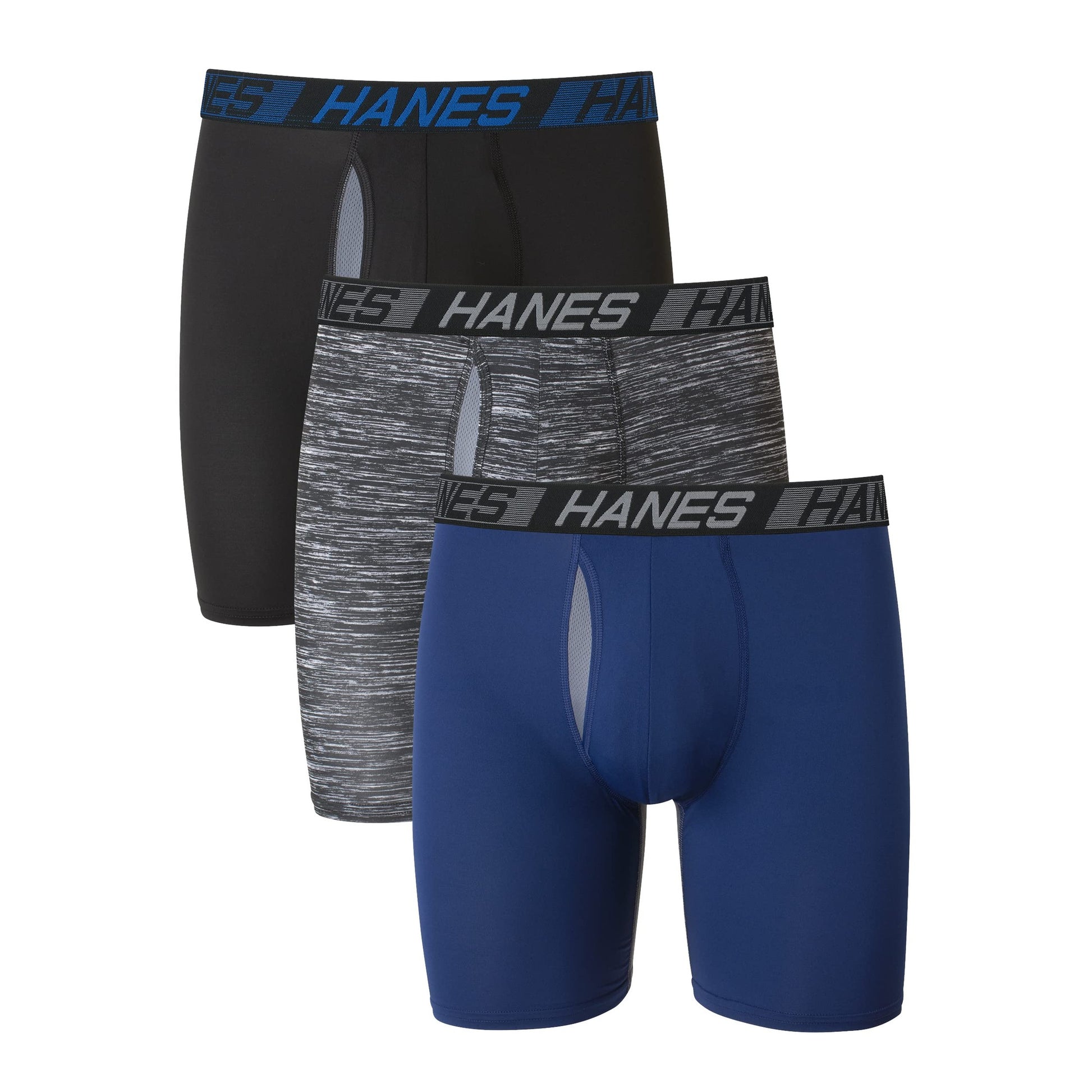 Hanes Total Support Pouch Men's Boxer Briefs Pack, Anti-Chafing, Moisture-Wicking Underwear with Cooling (Trunks Available) - Medaid International