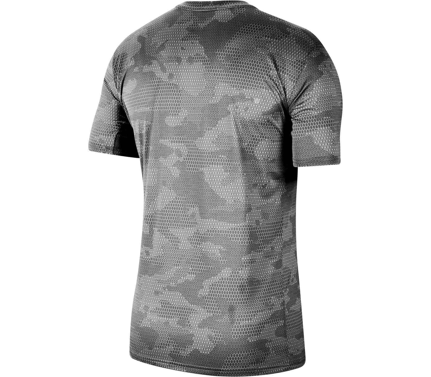 Nike Dry Leg Tee Camo AOP White Black Large - Medaid International