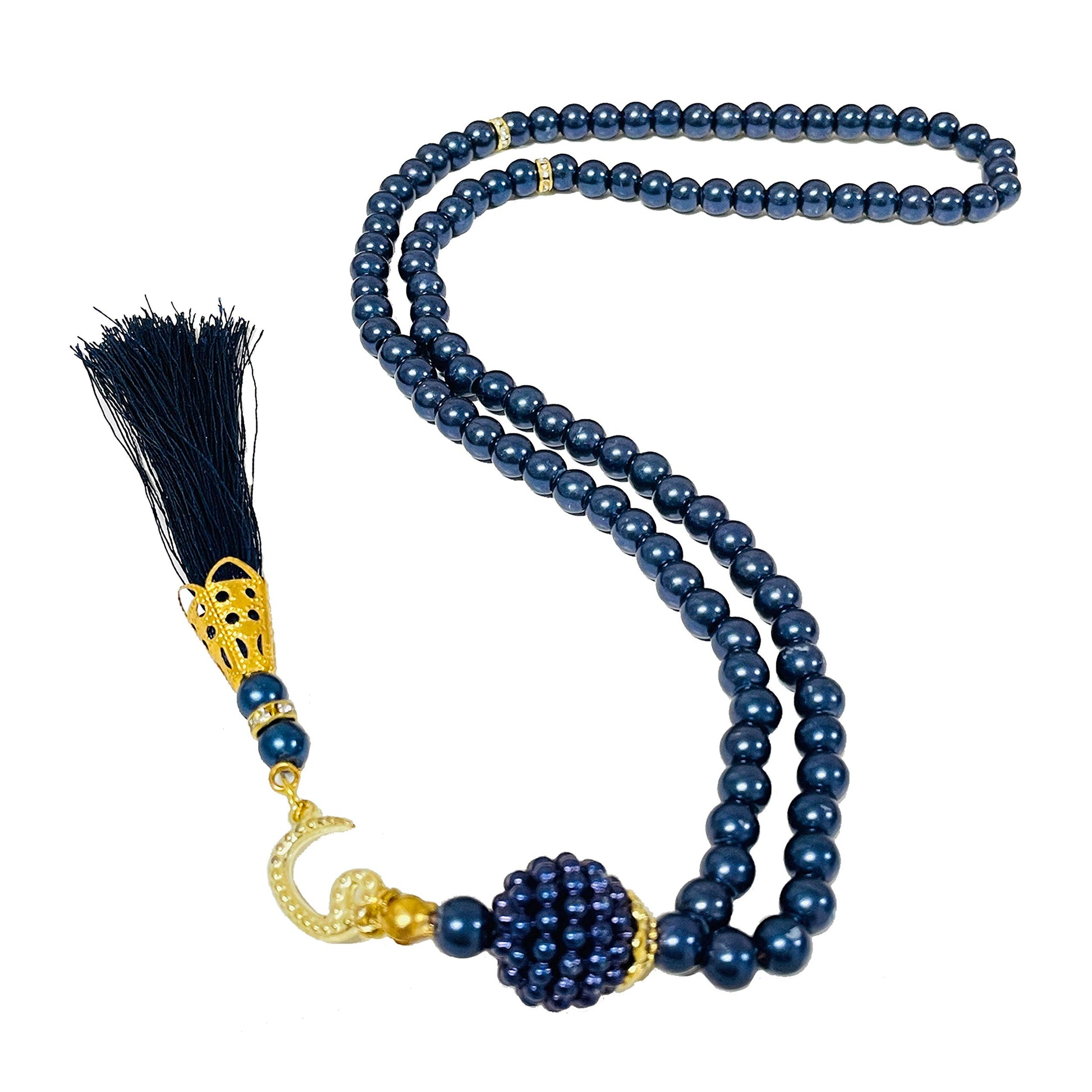 AVANOS Muslim Prayer Rug - Islamic Mat for Muslim Prayers - Great Ramadan Gifts for Muslim Men and Women - Portable Prayer Mat Rug - Special Design Turkish Pocket Praying Rug - Easy to Carry (Blue) - Medaid International