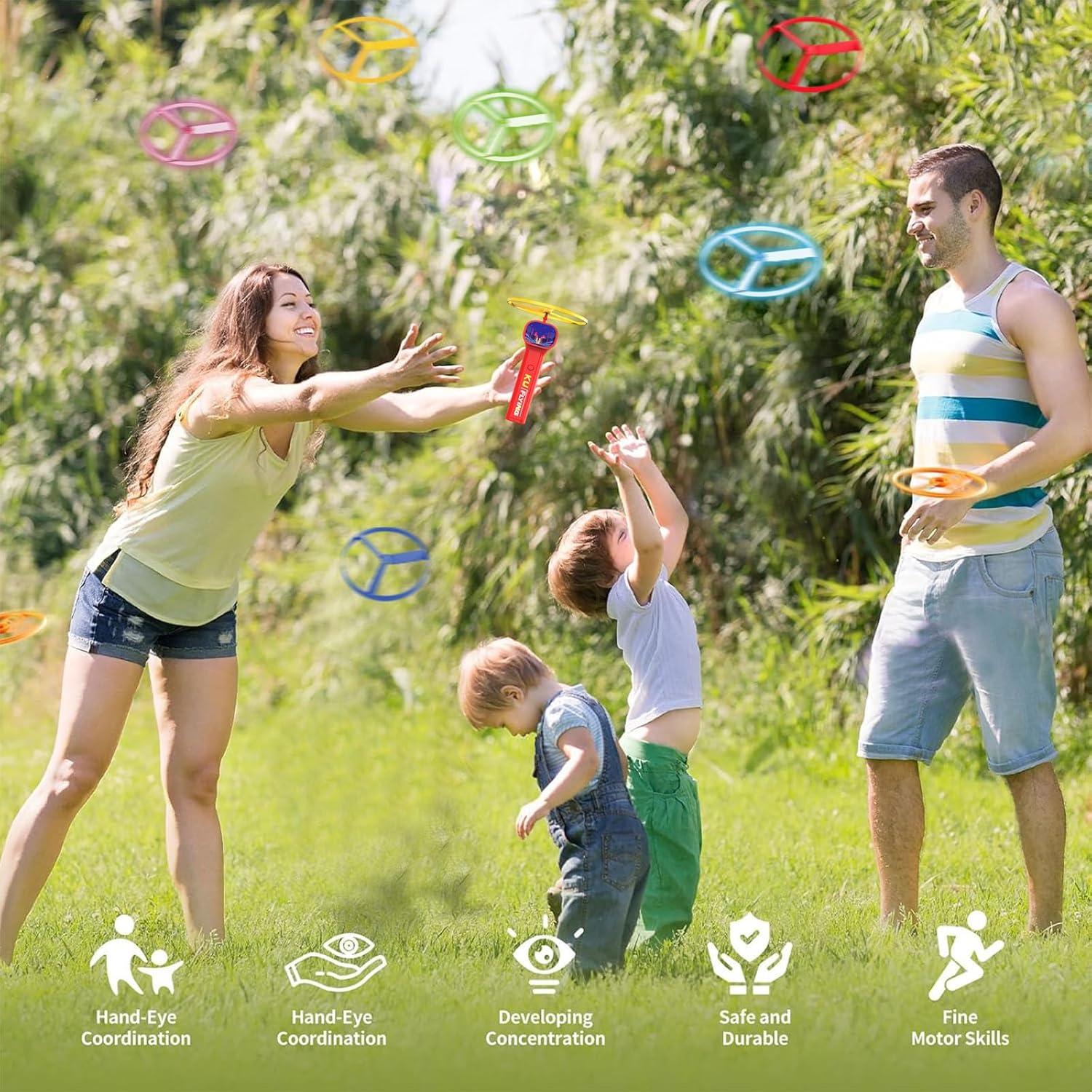 Electric Disc Launcher Luminous - Medaid International