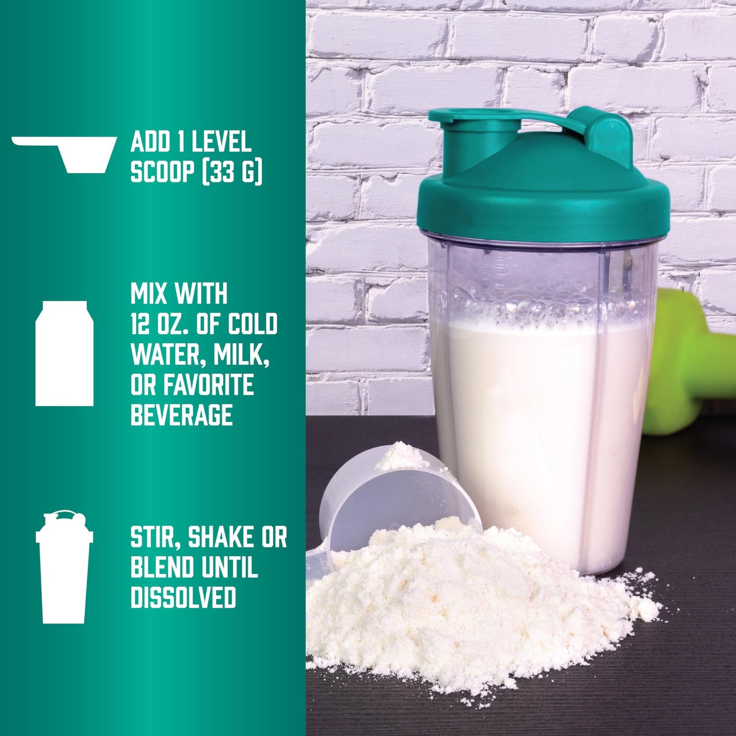 NOW Foods Sports Nutrition, Pea Protein 24 g, Fast Absorbing, Unflavored Powder, 2-Pound - Medaid International