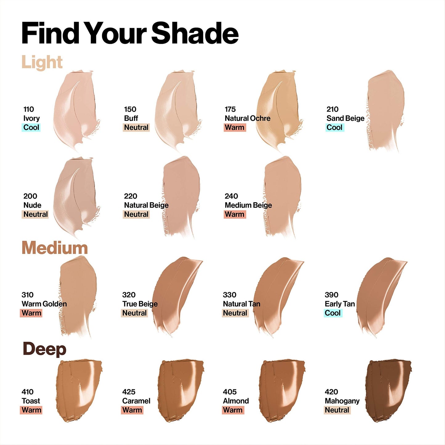 Revlon Liquid Foundation, ColorStay Face Makeup for Normal and Dry Skin, Longwear Full Coverage with Matte Finish, Oil Free, Natural Beige, 1.0 Fl Oz - Medaid International