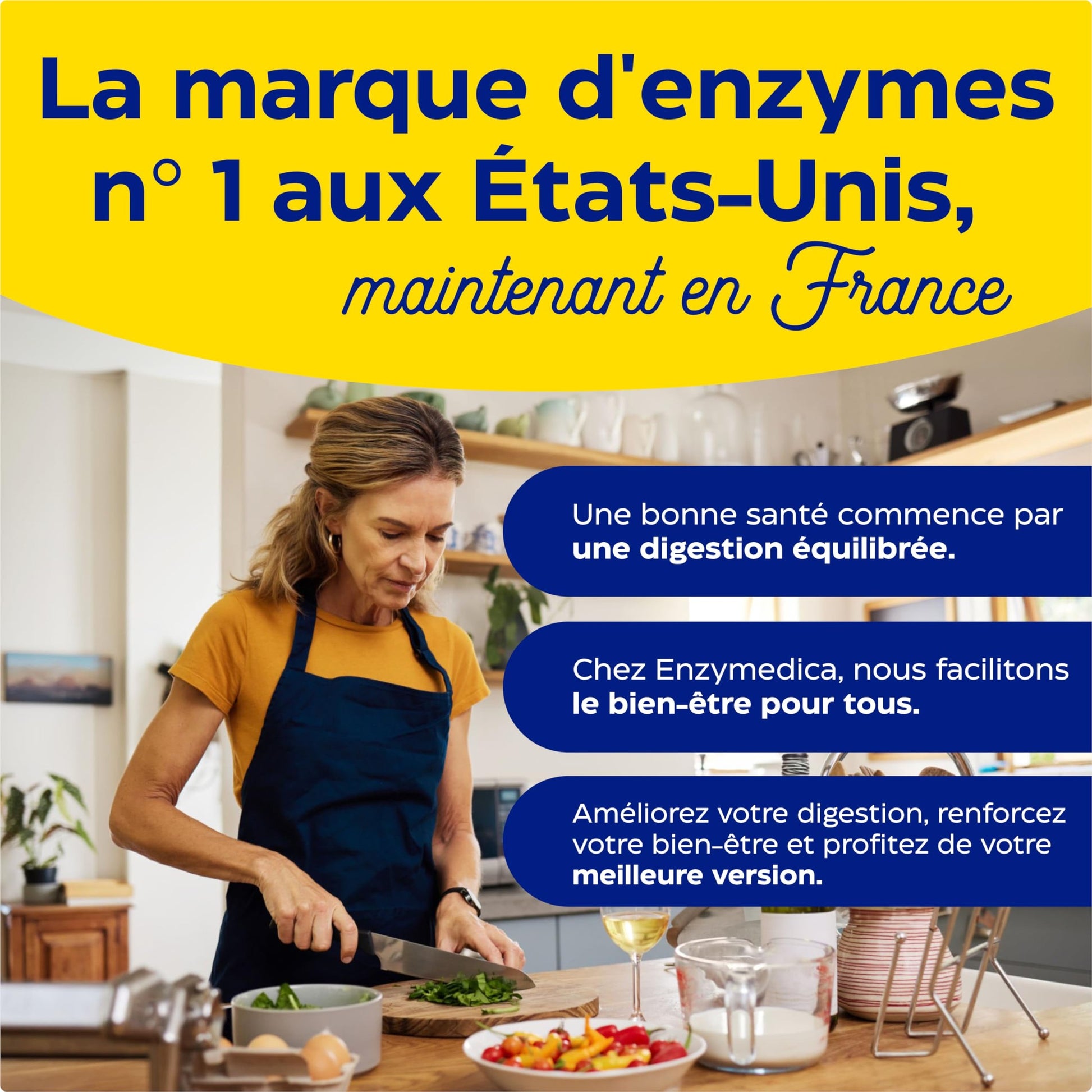 Enzymedica, Digest Basic, Formule Enzymatique, Réduit Gaz Et Ballonnements, Améliore L'Absorption Des Nutriments Et L'Énergie, Magnésium, Phytase, Sans Gluten, Sans Produits Laitiers, 180 Capsules - Medaid International