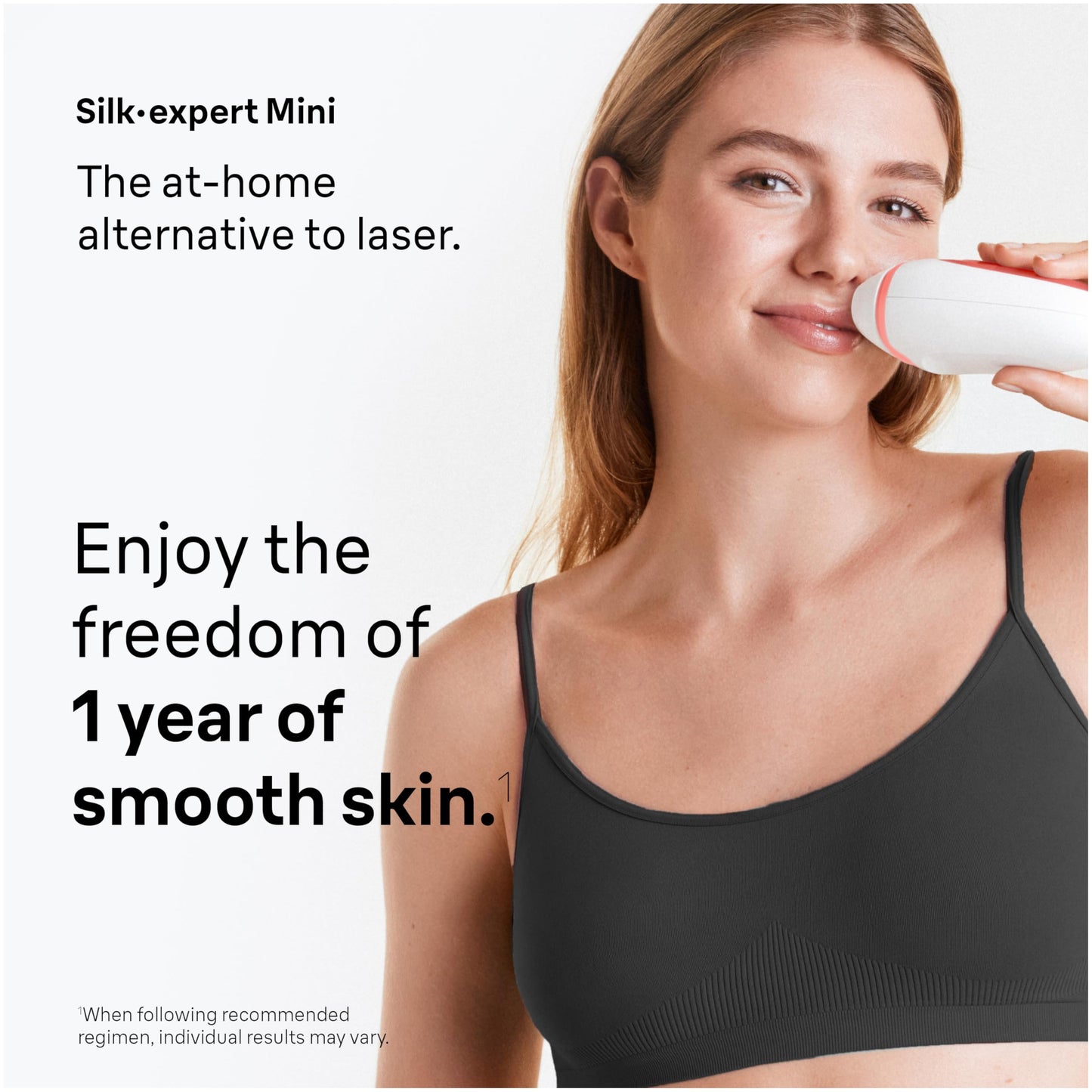 Braun IPL at Home Laser Hair Removal for Women and Men, Silk Expert Mini PL1014 with Venus Razor, Permanent Visible Hair Reduction in Hair Regrowth for Body & Face, Corded - Medaid International