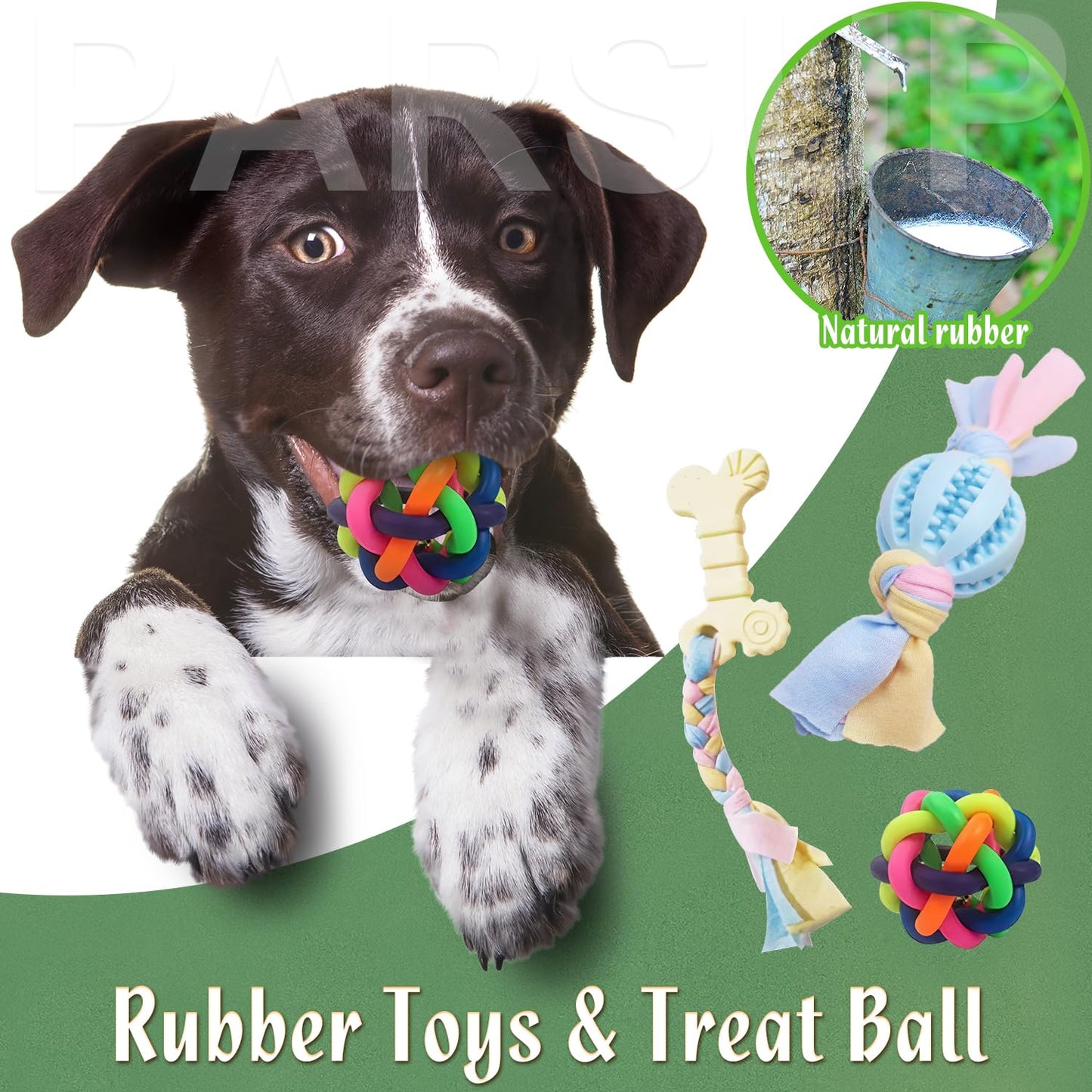 Dog Advent Calendar 2025, 12 Days Pet Toy Christmas Countdown Calendar with Chew Ropes Toys Squeaky Balls Teething Toys for Xmas Small Puppy - Medaid International