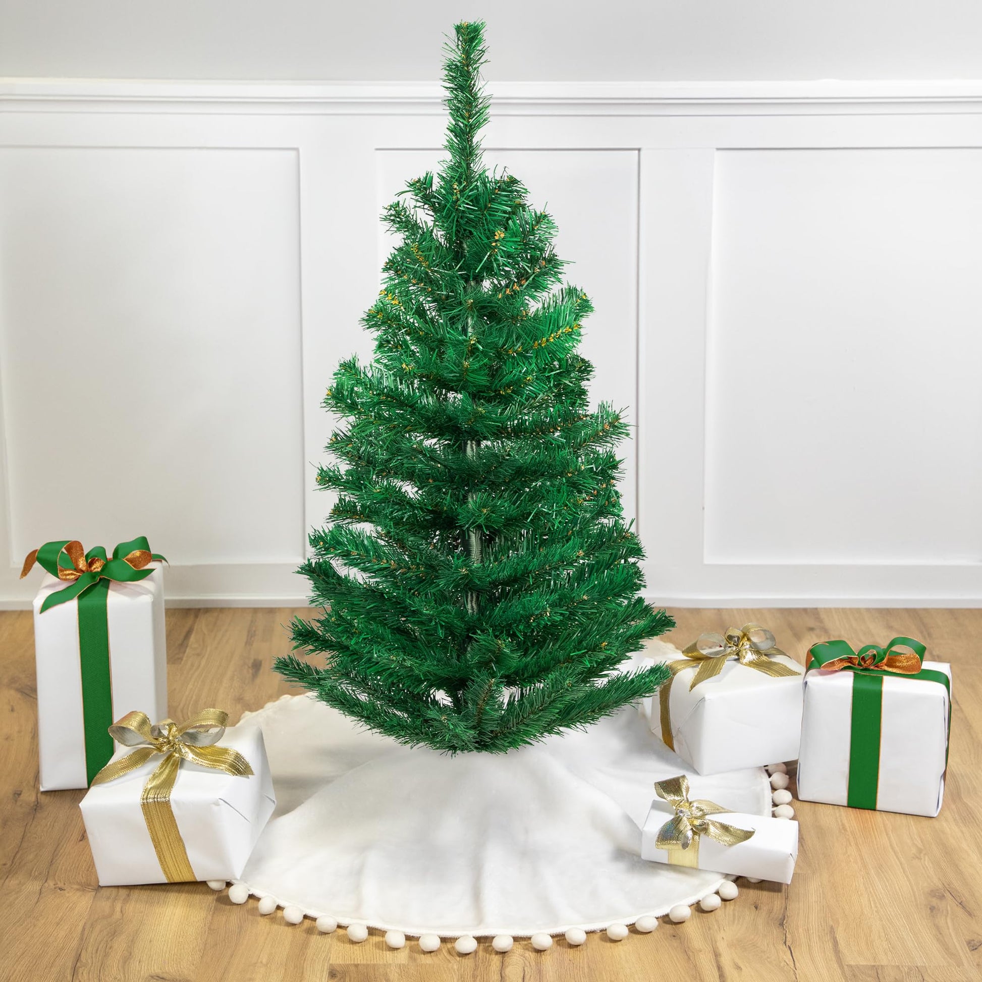 Northlight 3' x 18" Mixed Classic Pine Medium Artificial Christmas Tree - Unlit - Medaid International