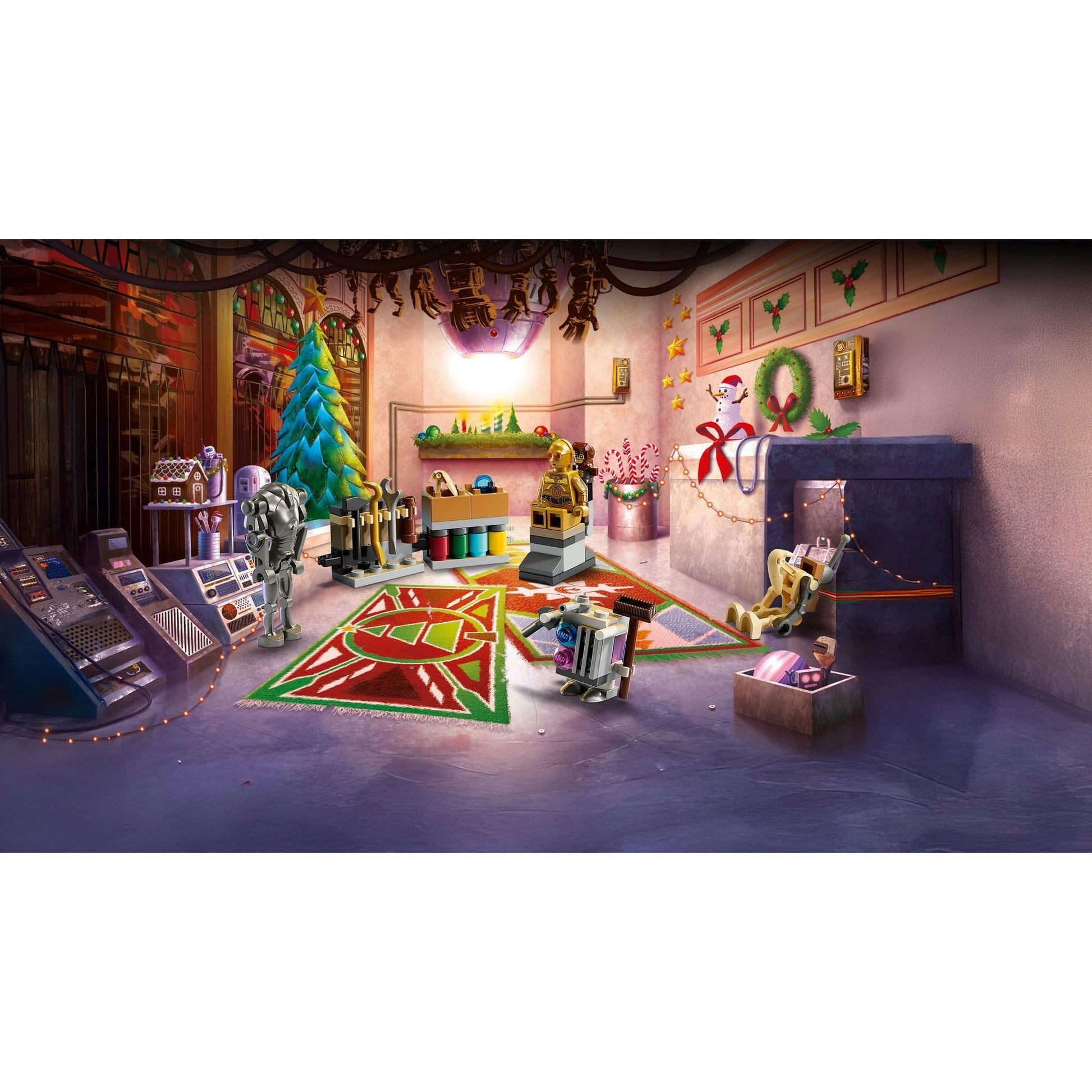 Lego 75418 Star Wars Advent Calendar 2025 Toy Birthday Present Blocks Educational Toys for Boys Girls Children 6 Years 7 Years 8 Years 9 Years Old Pretend Play Doll - Medaid International