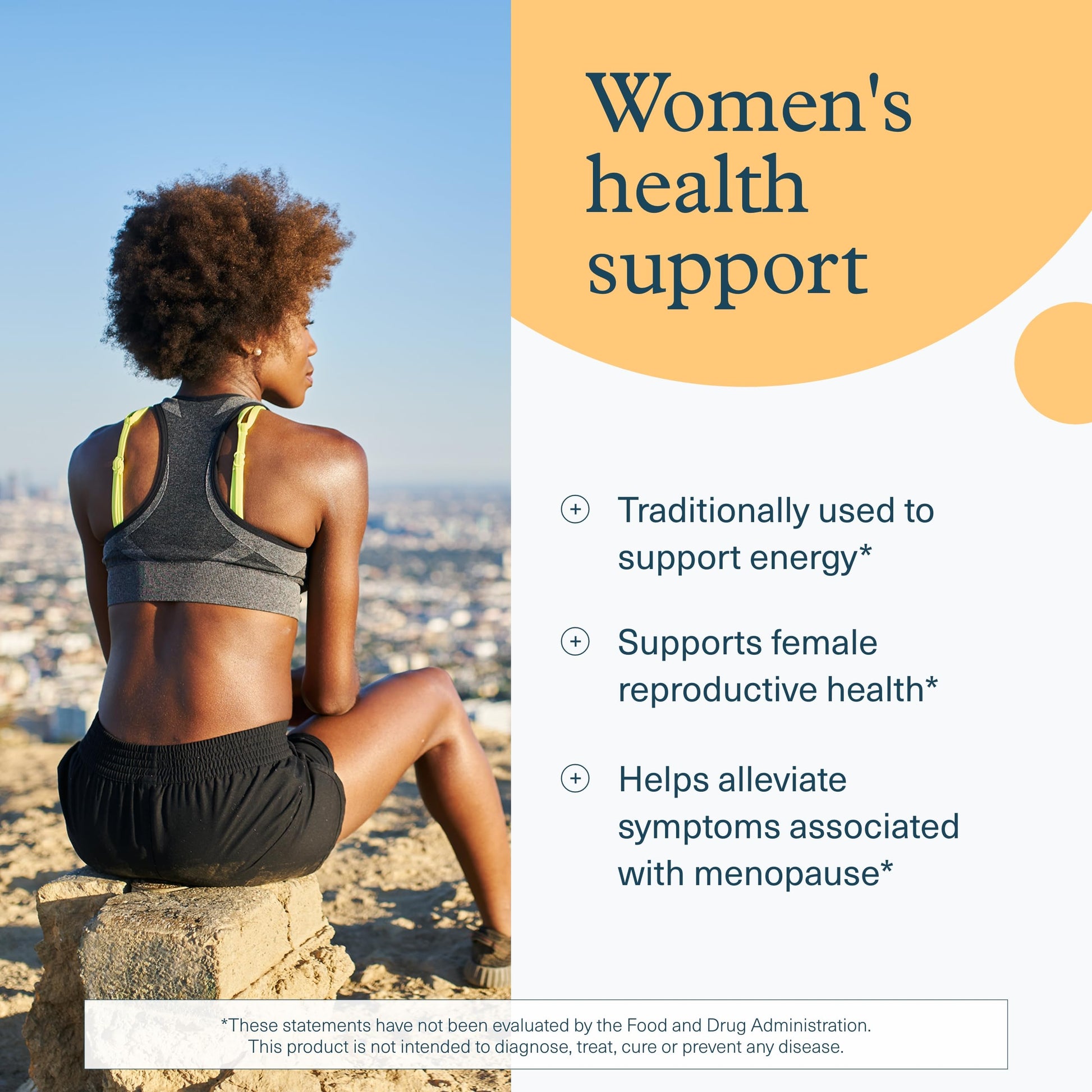 Youtheory Women's Maca Root - Vegan Energy & Menopause Support Supplement with Peruvian Ginseng* - Premium Supplement for Women - Dairy, Soy & Gluten Free - 120 Vegetarian Capsules - Medaid International