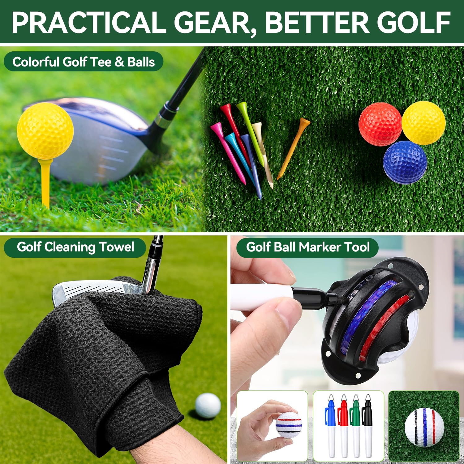 Golf Advent Calendar 2025 Adult Men – 24 Days Golf Accessories & Tools | Golfer’s Christmas Gifts | Countdown Gifts for Husband & Dad & Boyfriends - Medaid International