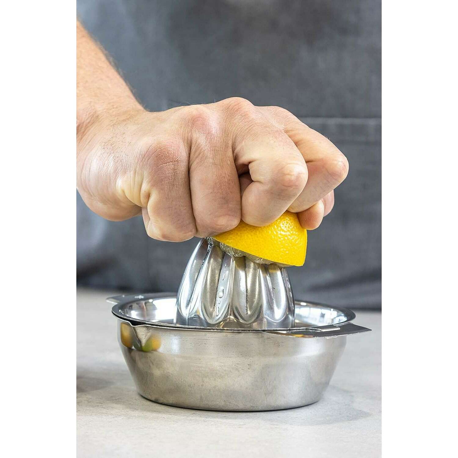 Kitchencraft MasterClass Stainless Steel Citrus Fruit Squeezer - Medaid International