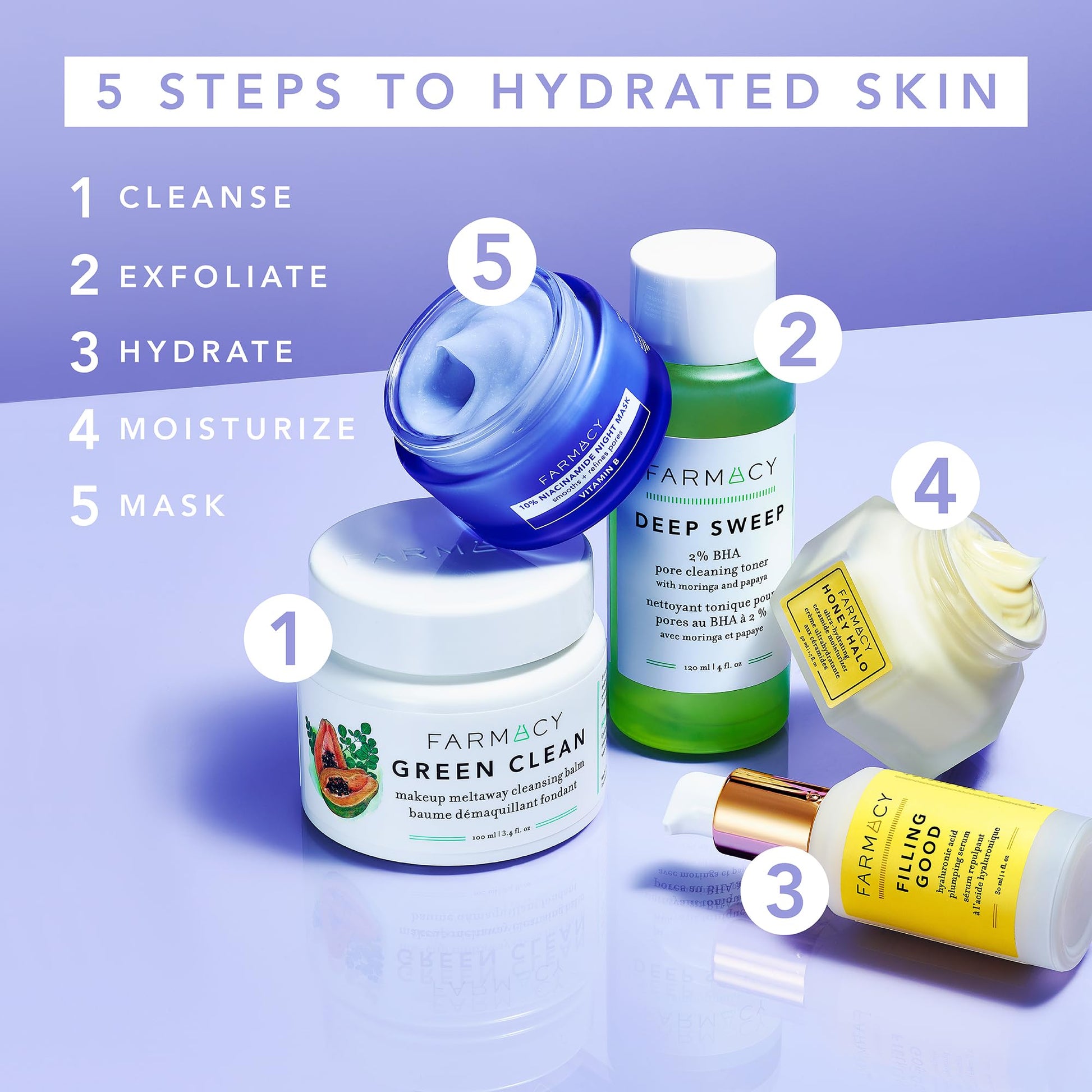 Farmacy Hyaluronic Acid Serum for Face - Filling Good Anti Aging Skin Care + Hydrating Face Serum - Plumping + Smoothing Wrinkle Serum to Visibly Firm Skin for a Youthful Complexion (30ml) - Medaid International