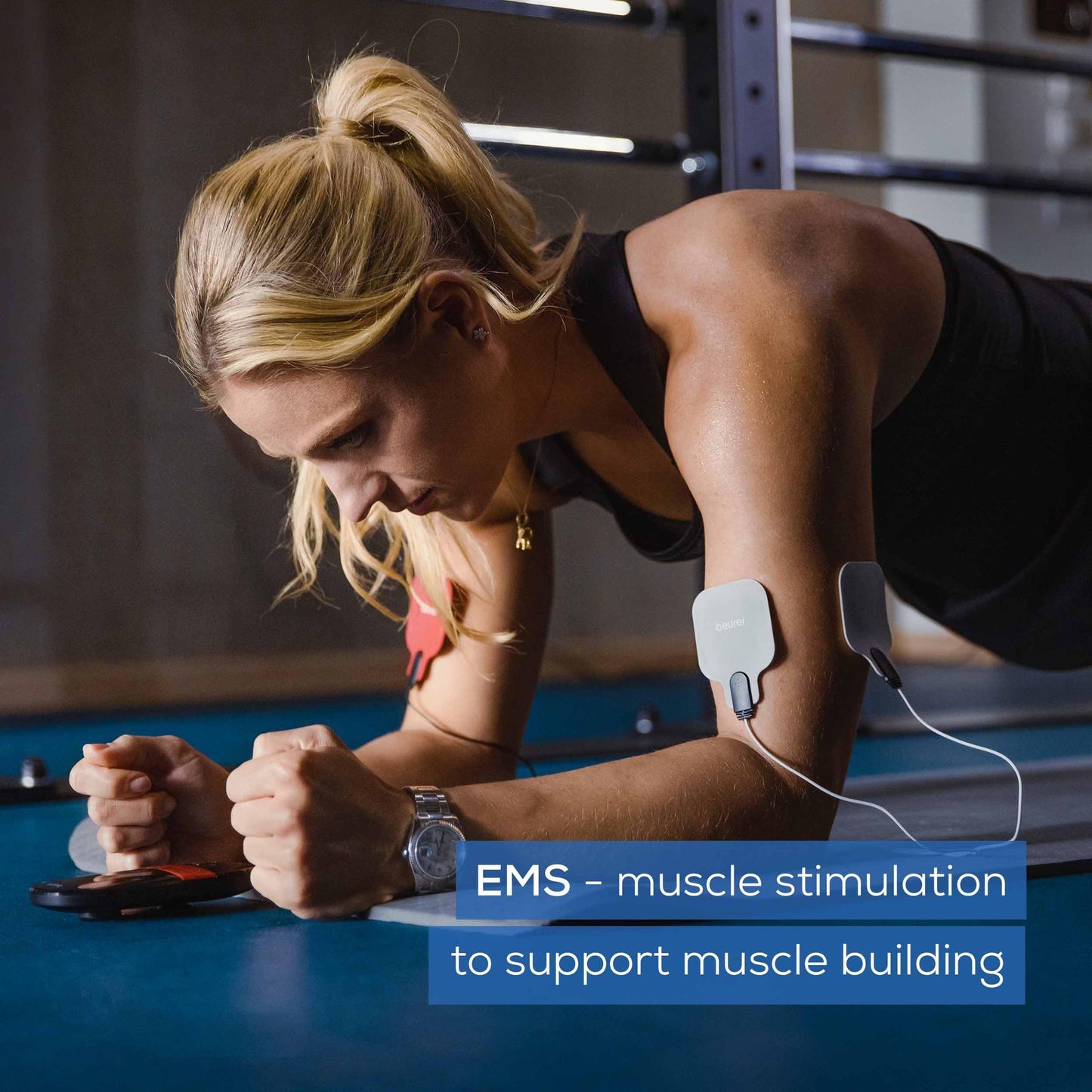 Beurer EM59 Digital 3-in-1 TENS, EMS & Heat Therapy Device for Pain Relief and Massage, Muscle Stimulator with 2 Adjustable Channels, 64 Applications, Timer Function - Medaid International