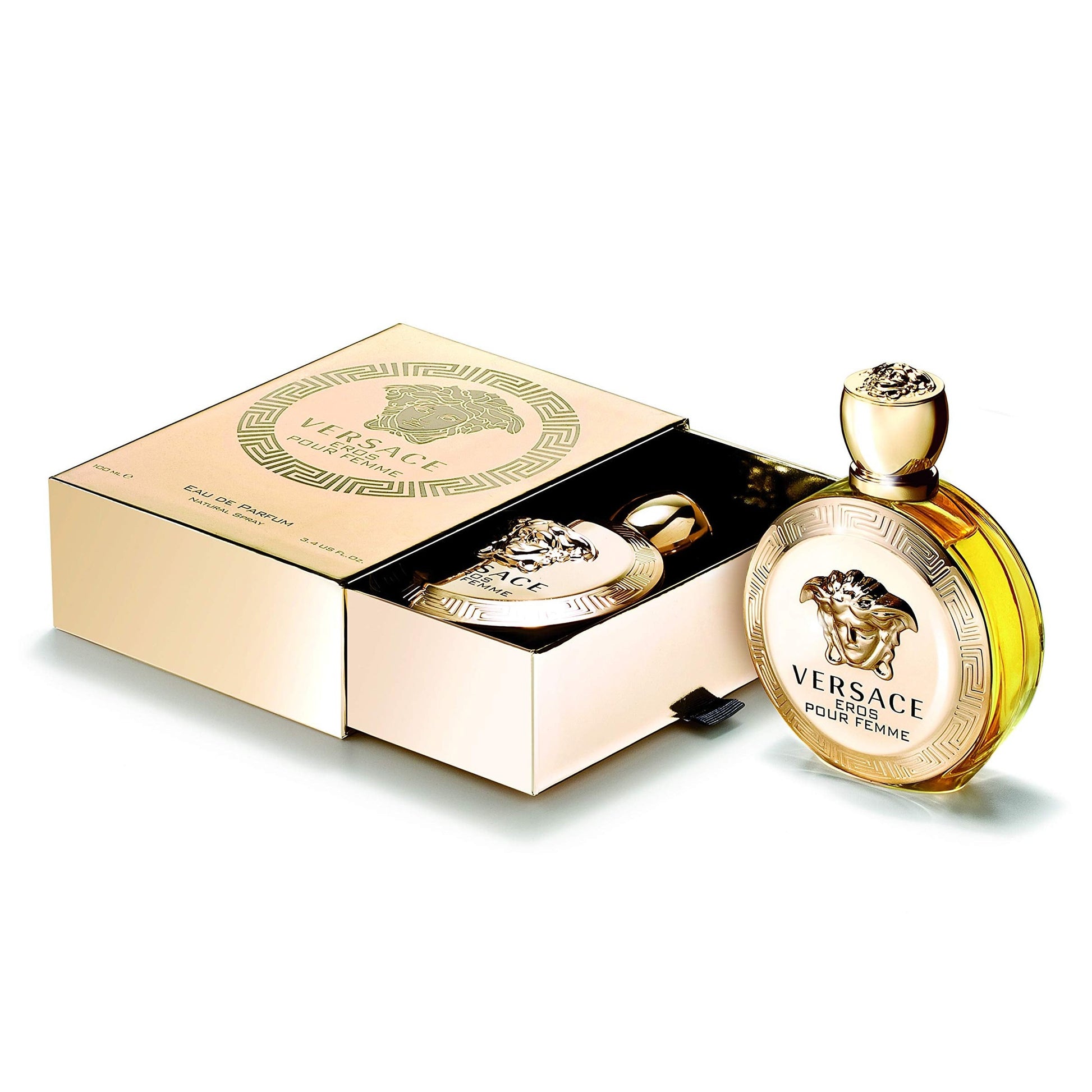 Versace Eros Pour Femme Eau de Parfum Spray, 3.4 Ounce - Medaid International