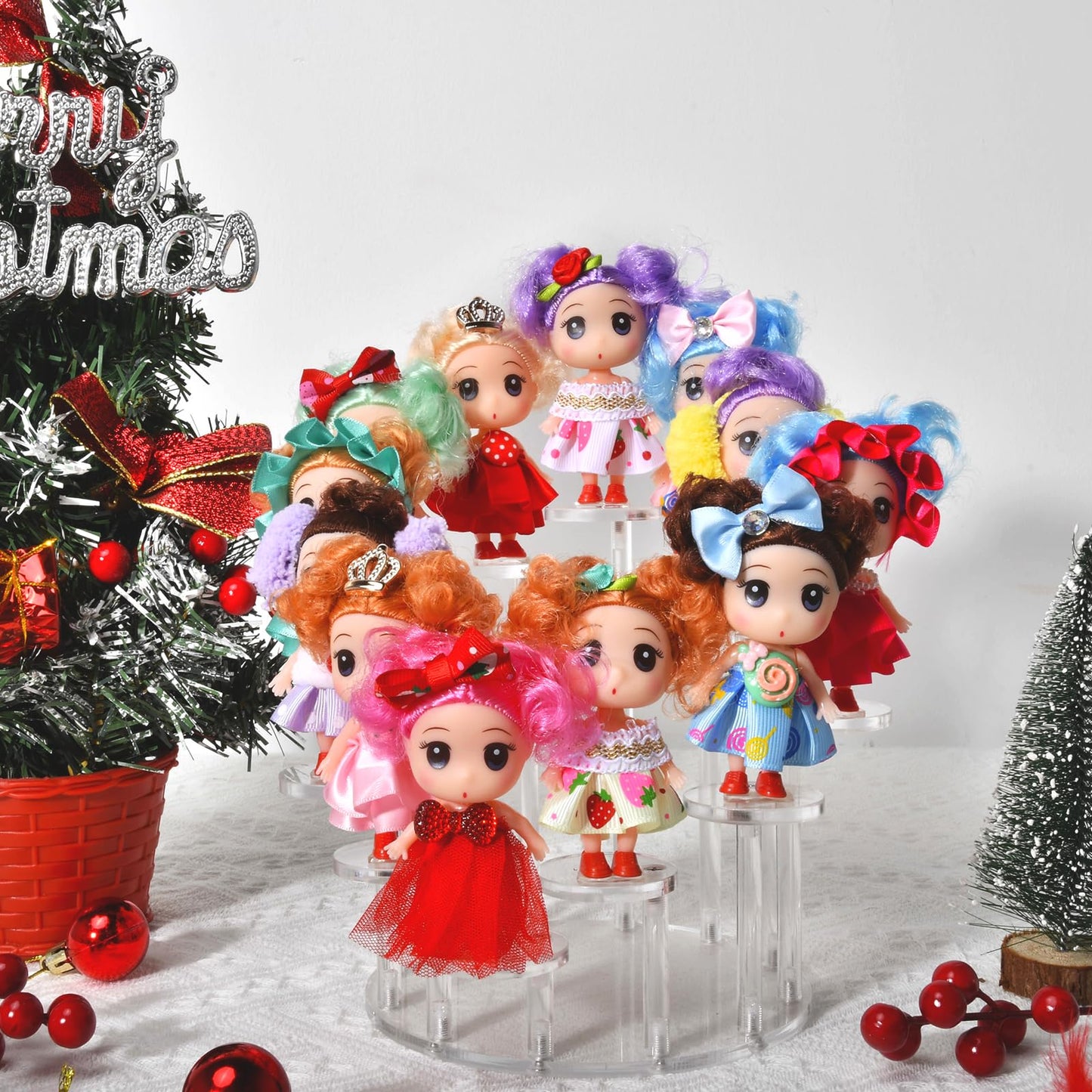 Advent Calendar 2025 for Girls - Christmas Princess Dolls Advent Calendar Gifts, Christmas Countdown 24 Days for Toddler Kids Girls - Medaid International