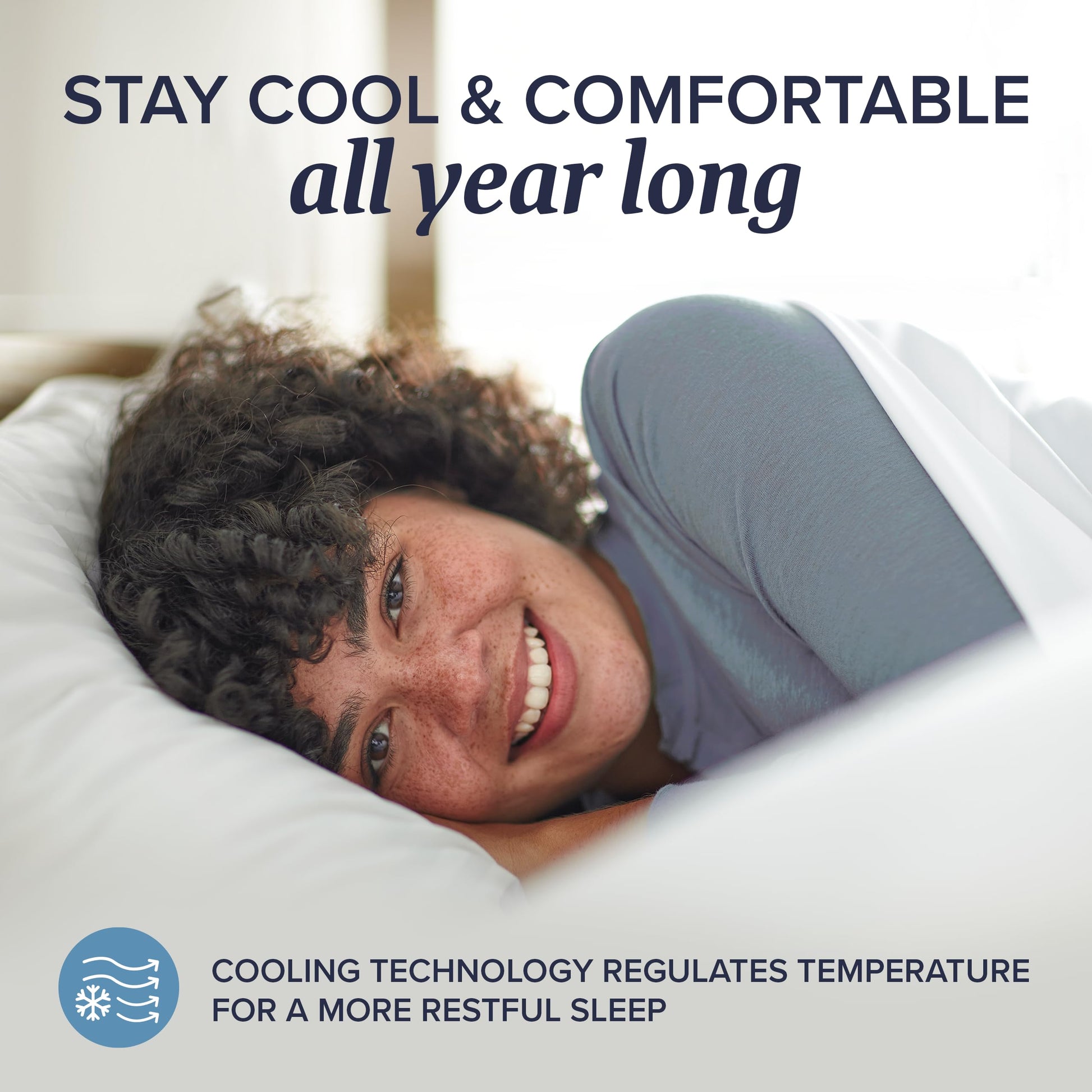 Beckham Hotel Collection Queen Size Memory Foam (Adjustable Fill) Bed Pillows Set of 2 - Cooling Shredded Foam Pillow for Back, Stomach or Side Sleepers - Medaid International