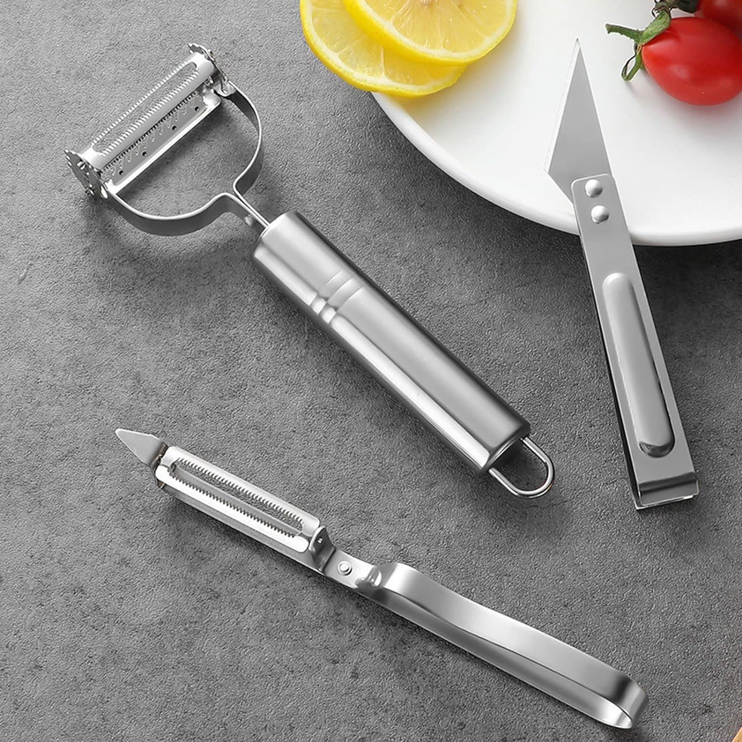 Multifunctional Vegetable Peeler & Slicer Stainless Steel - Medaid International