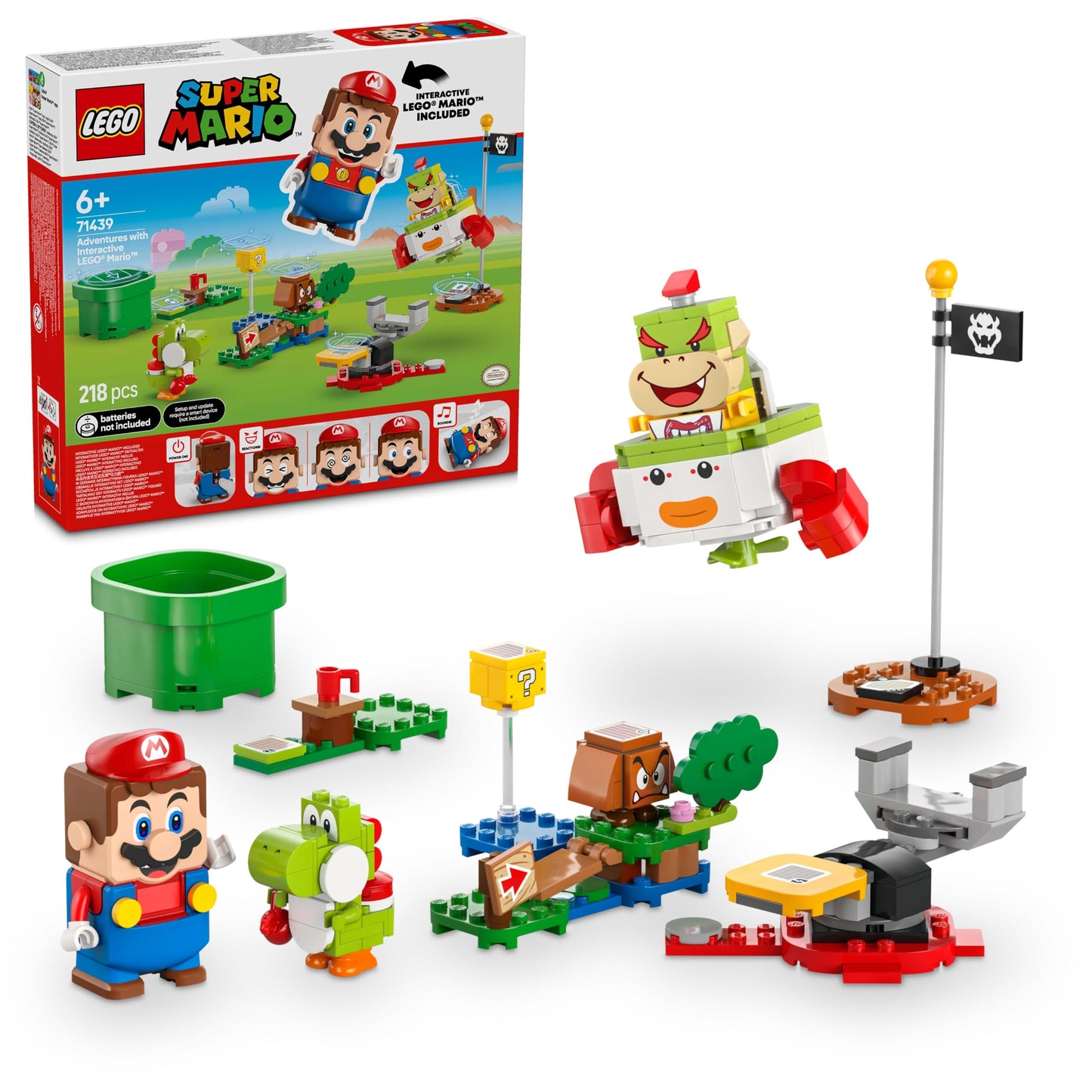 LEGO 71439 Super Mario Abenteuer mit dem interaktiven Mario, - Medaid International