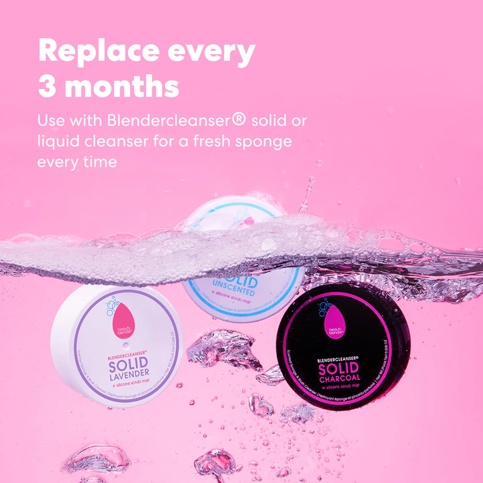 Beautyblender® | Original Pink Beauty Blender Makeup Sponge, Super-Soft Foam Easily Blends Foundations, Powders & Creams, Made in USA, Reusable, Washable, Streak Free Application, Vegan, Cruelty Free - Medaid International