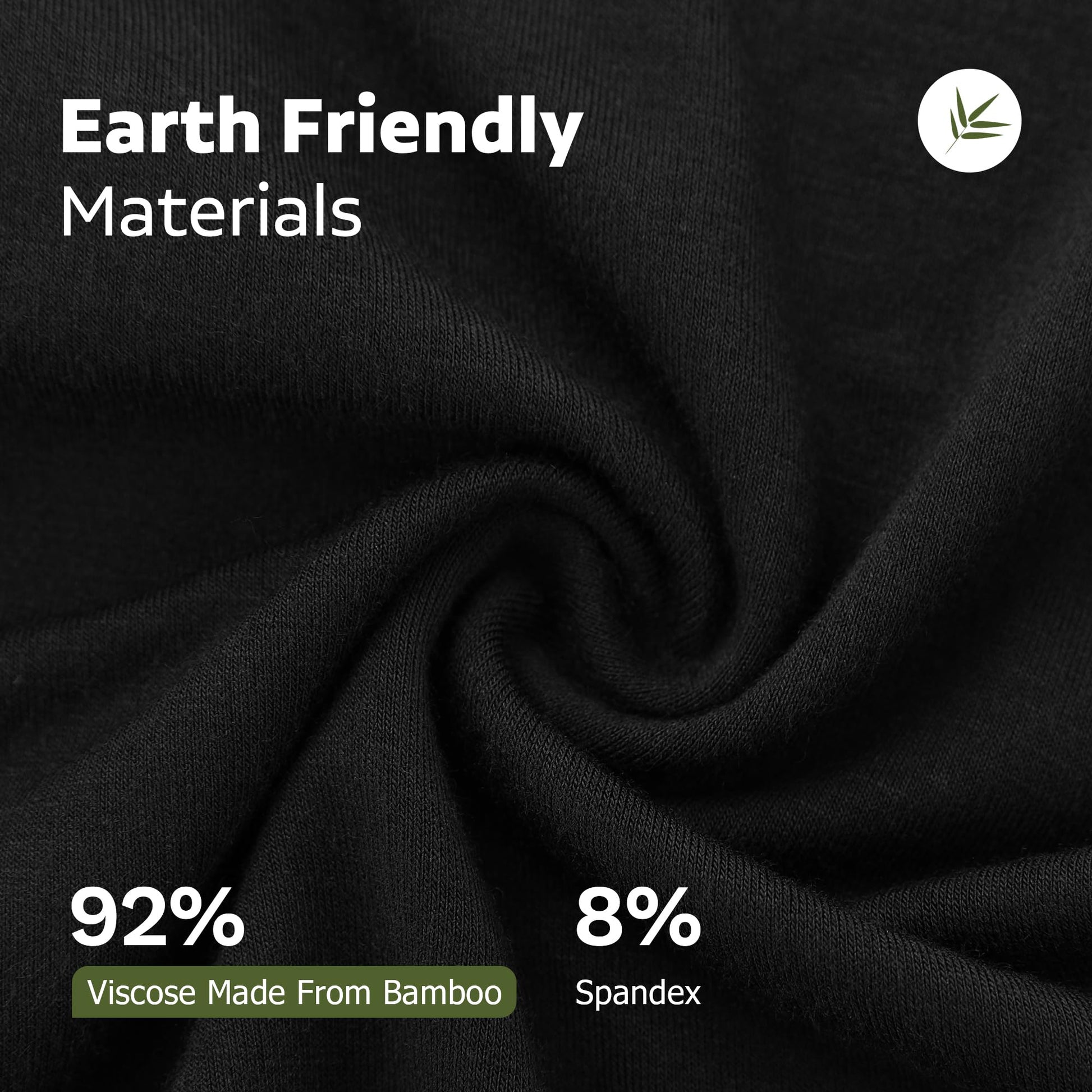 BAMBOO COOL Men's Ultra Breathable Underwear,No Riding Up Boxer Briefs with ComfortFlexible Waistband,Multipack - Medaid International