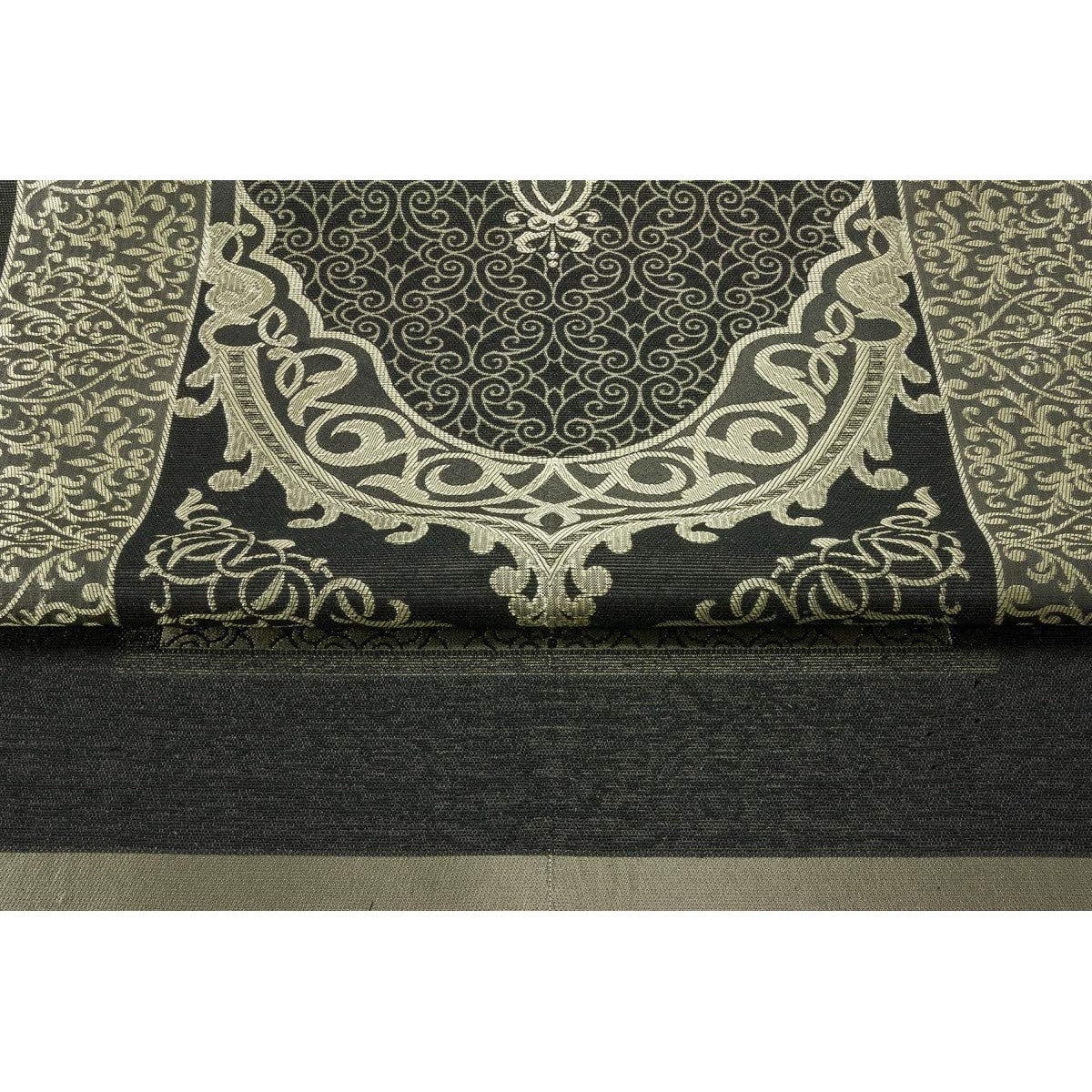 AVANOS Muslim Prayer Rug - Islamic Mat for Muslim Prayers - Great Ramadan for Muslim Men and Women - Portable Prayer Mat Rug - Special Design Turkish Pocket Praying Rug - Easy to Carry (Black) - Medaid International